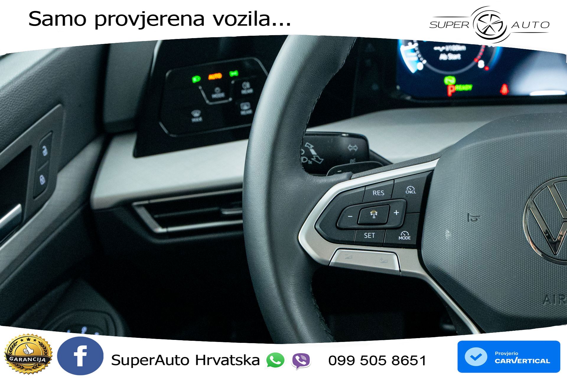 VW Golf Variant 8 1.5 eTSI DSG Life 150 KS, LED+ACC+GR SJED+VIRT+PDC+KUKA