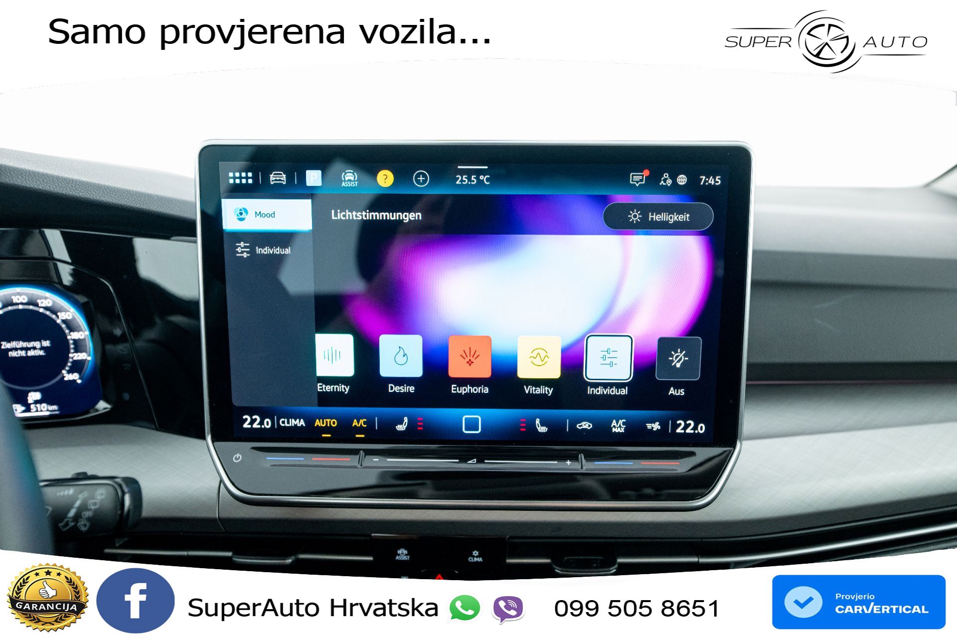 VW Golf Variant 8 1.5 eTSI DSG Life 150 KS, LED+ACC+GR SJED+VIRT+PDC+KUKA