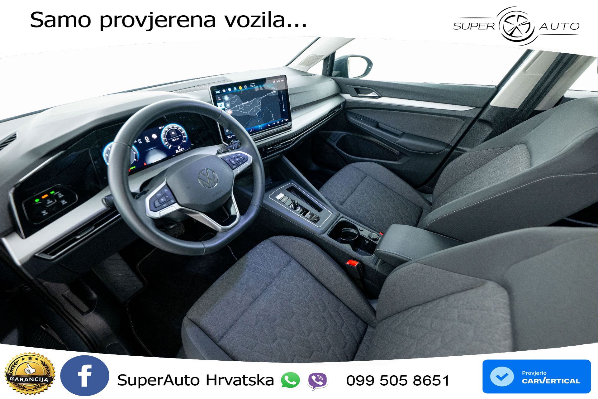 VW Golf Variant 8 1.5 eTSI DSG Life 150 KS, LED+ACC+GR SJED+VIRT+PDC+KUKA