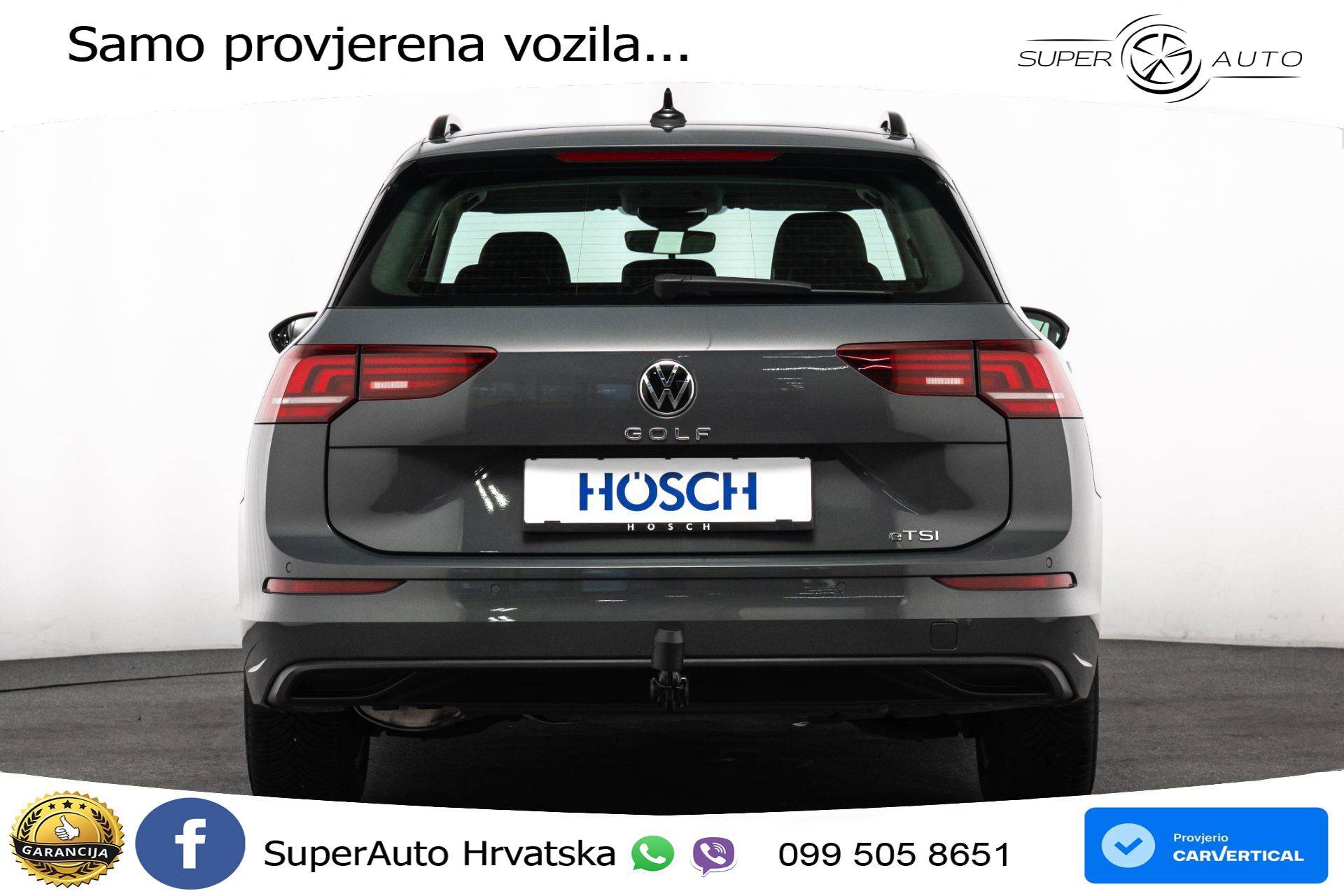 VW Golf Variant 8 1.5 eTSI DSG Life 150 KS, LED+ACC+GR SJED+VIRT+PDC+KUKA