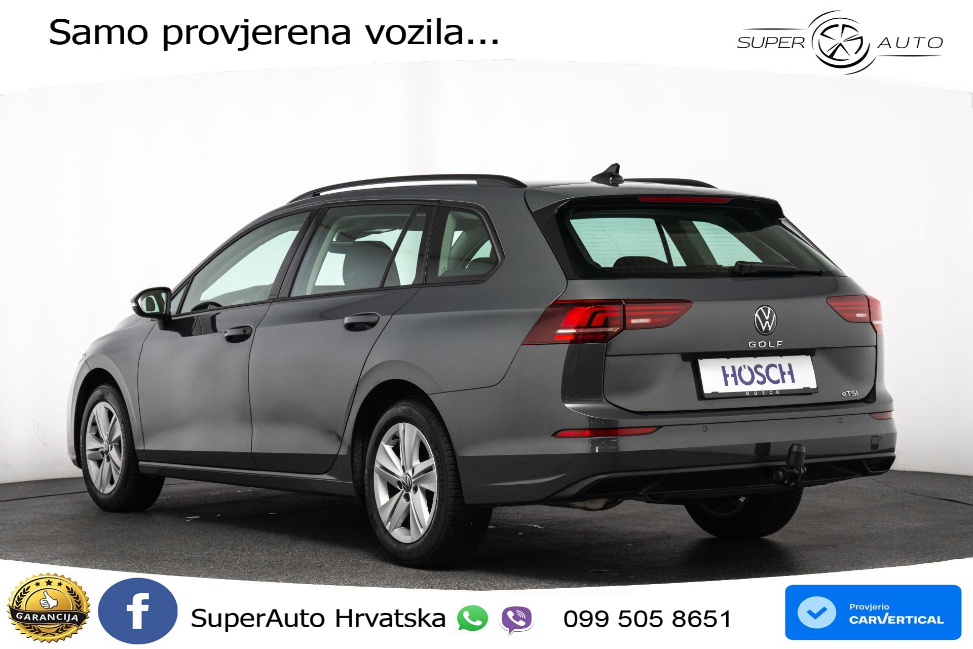 VW Golf Variant 8 1.5 eTSI DSG Life 150 KS, LED+ACC+GR SJED+VIRT+PDC+KUKA