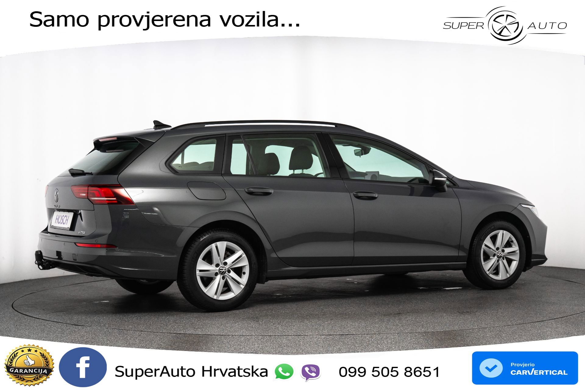 VW Golf Variant 8 1.5 eTSI DSG Life 150 KS, LED+ACC+GR SJED+VIRT+PDC+KUKA