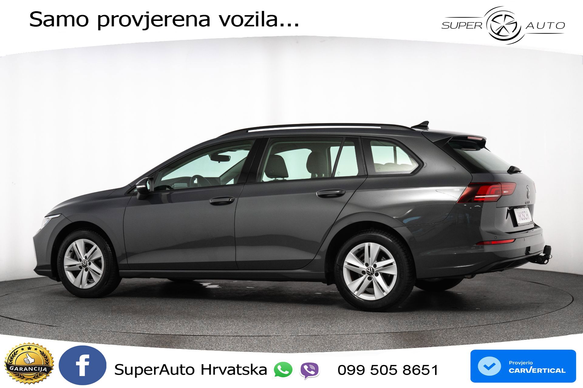 VW Golf Variant 8 1.5 eTSI DSG Life 150 KS, LED+ACC+GR SJED+VIRT+PDC+KUKA