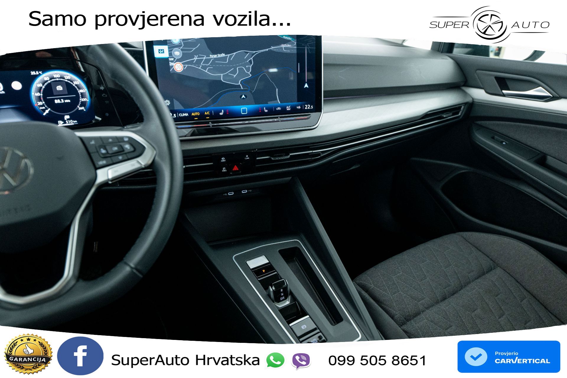 VW Golf Variant 8 1.5 eTSI DSG Life 150 KS, LED+ACC+GR SJED+VIRT+PDC+KUKA