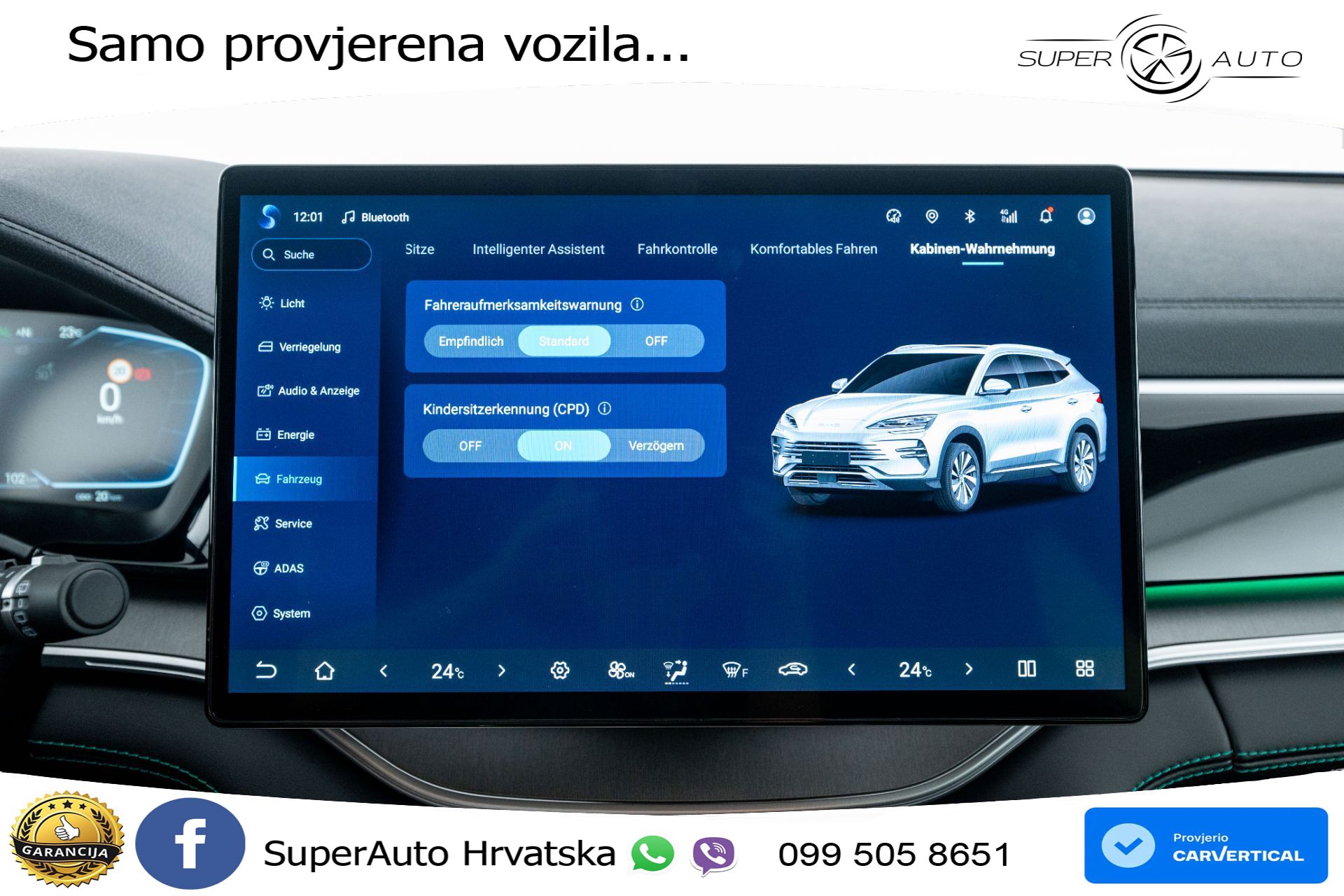 NOVO BYD Seal U DM-i 1.5L AWD Aut. Design 324 KS, ACC+360+GR SJED+PANO+HEAD+VIRT