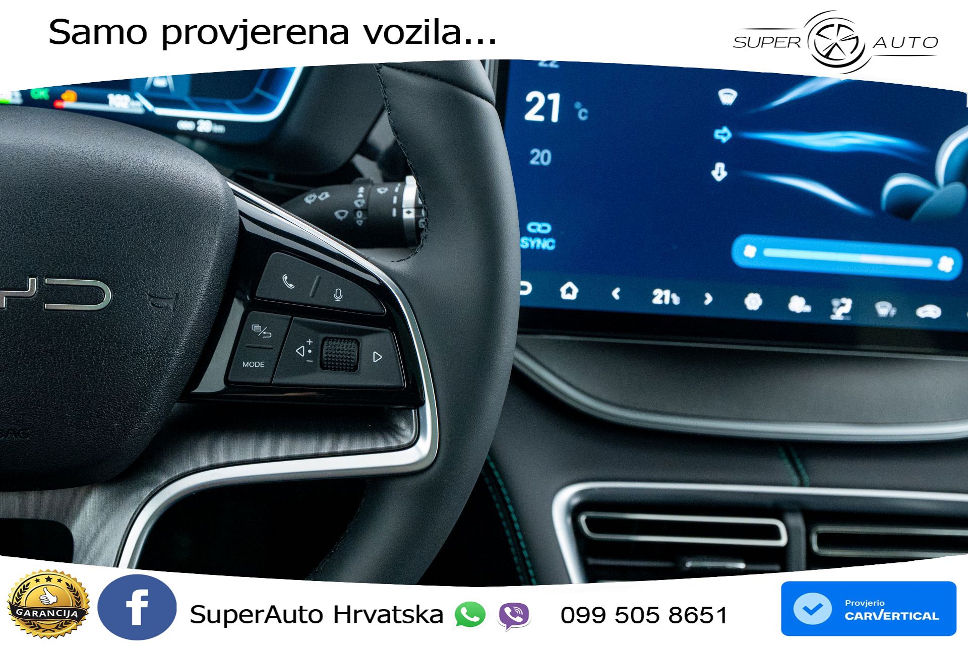 NOVO BYD Seal U DM-i 1.5L AWD Aut. Design 324 KS, ACC+360+GR SJED+PANO+HEAD+VIRT