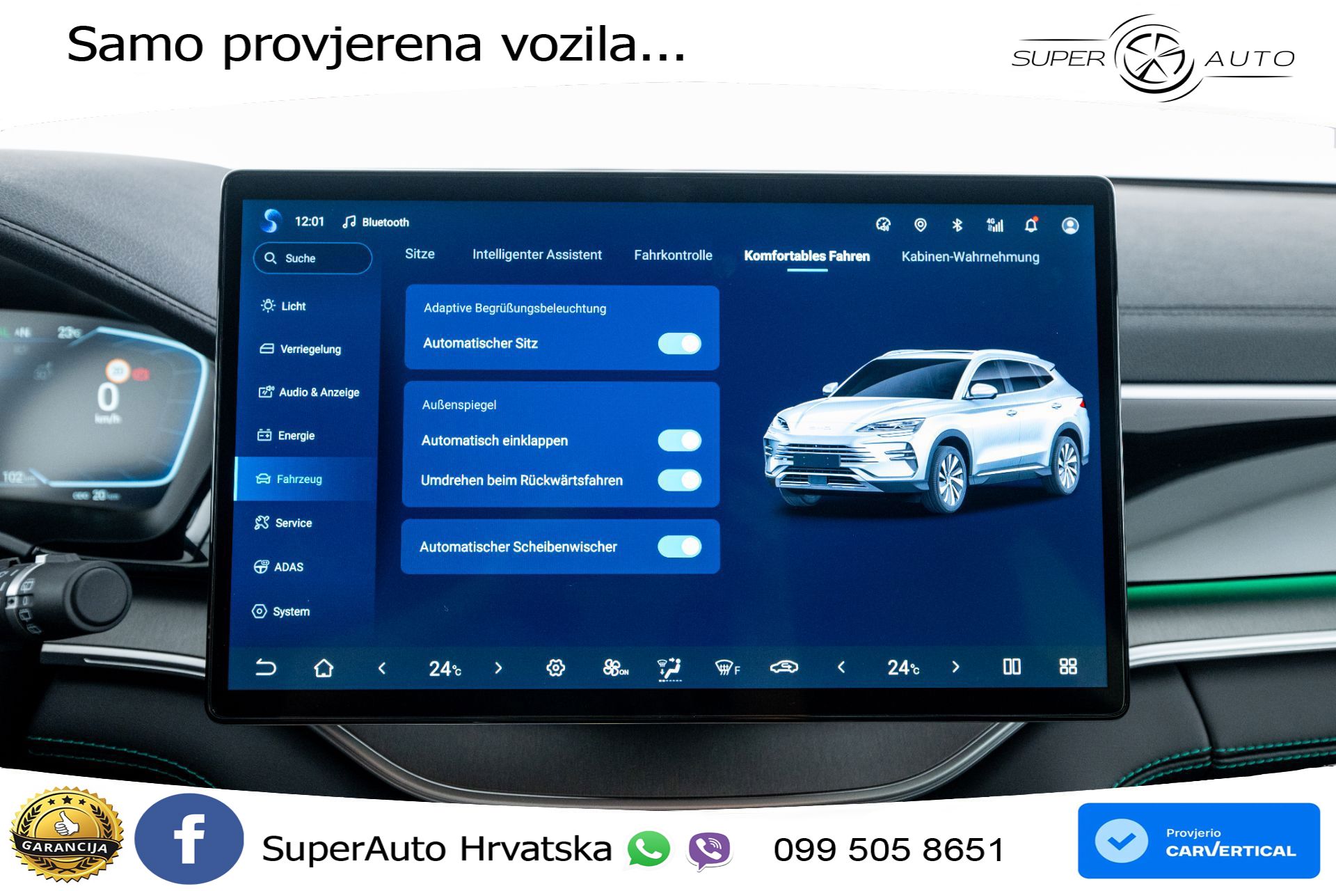 NOVO BYD Seal U DM-i 1.5L AWD Aut. Design 324 KS, ACC+360+GR SJED+PANO+HEAD+VIRT