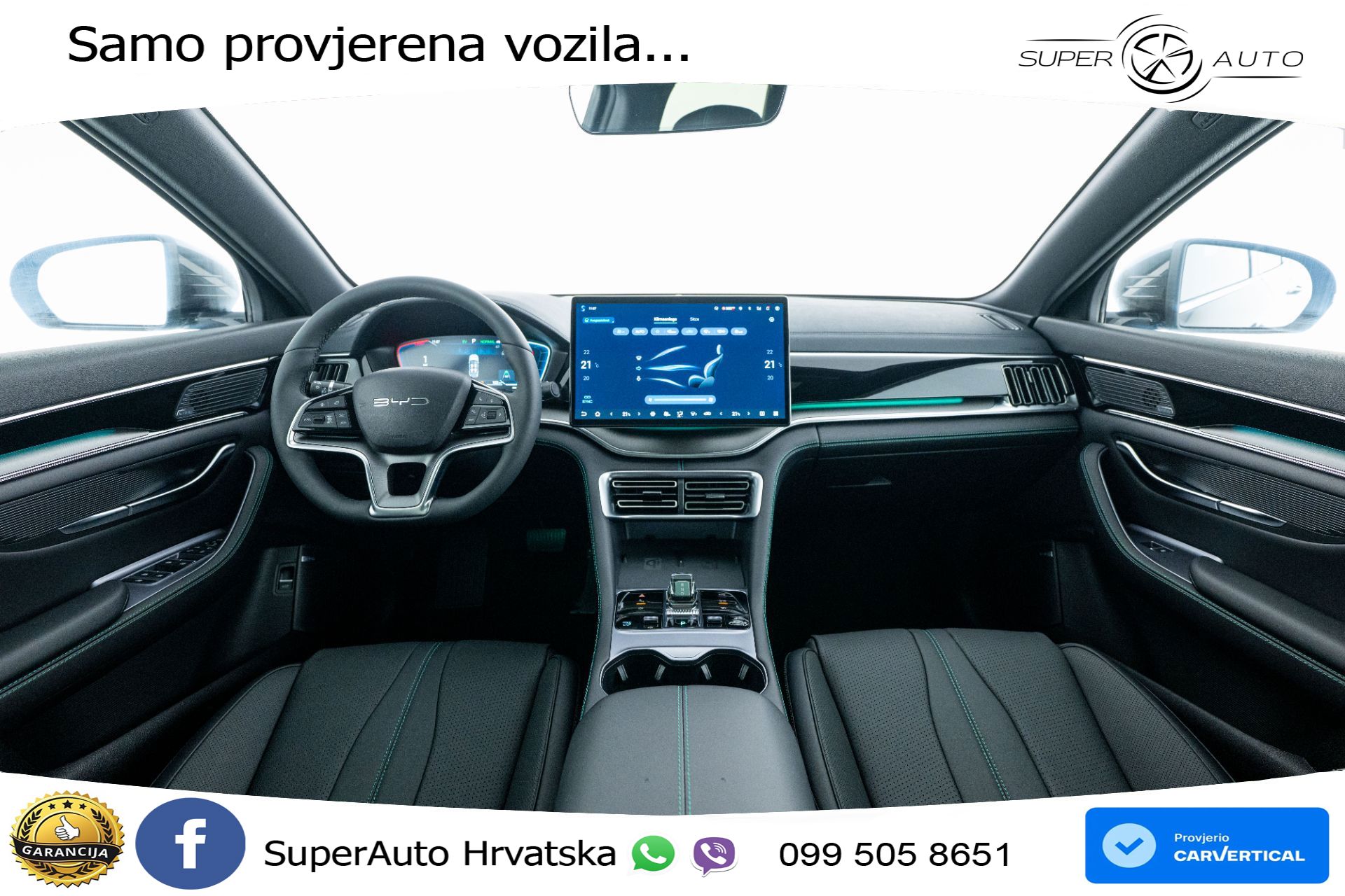 NOVO BYD Seal U DM-i 1.5L AWD Aut. Design 324 KS, ACC+360+GR SJED+PANO+HEAD+VIRT