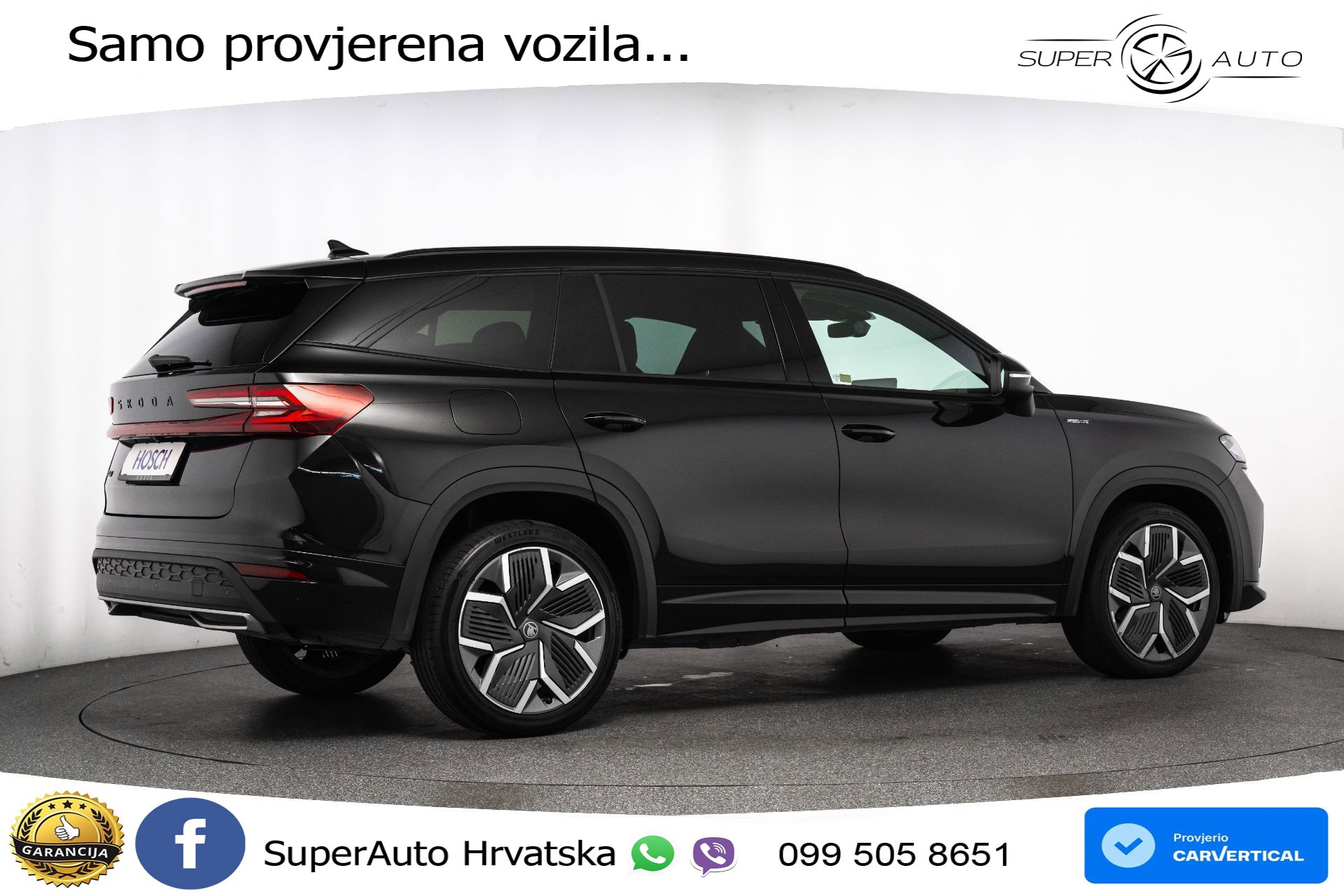 Škoda Kodiaq 2.0 TDI DSG Sportline 150 KS, 7-SJED+KAM+GR SJED+VIRT+NAVI