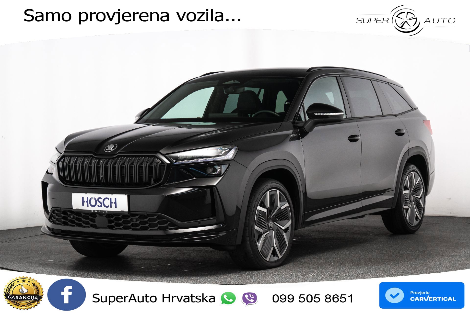 Škoda Kodiaq 2.0 TDI DSG Sportline 150 KS, 7-SJED+KAM+GR SJED+VIRT+NAVI