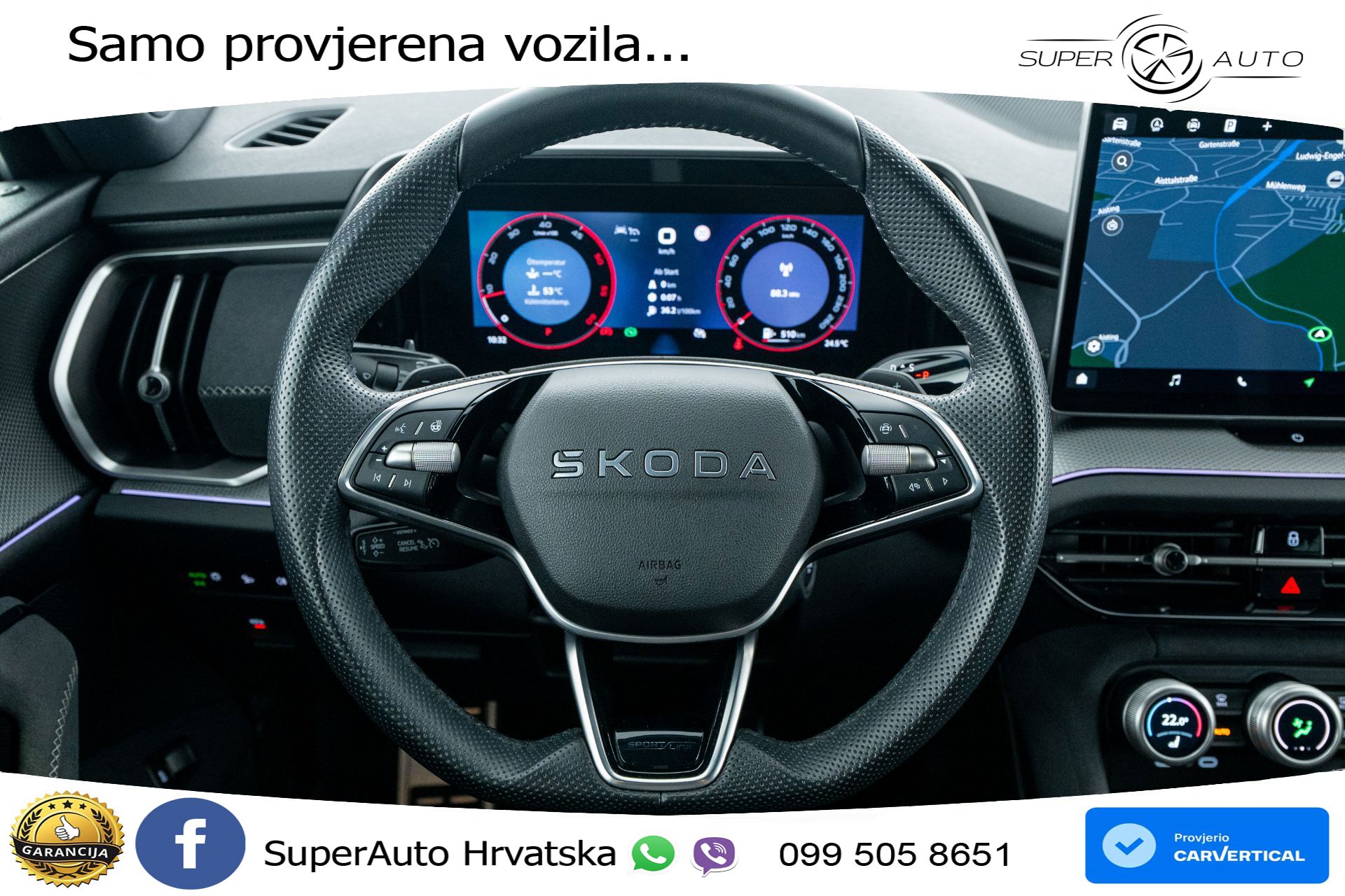 Škoda Kodiaq 2.0 TDI DSG Sportline 150 KS, 7-SJED+KAM+GR SJED+VIRT+NAVI