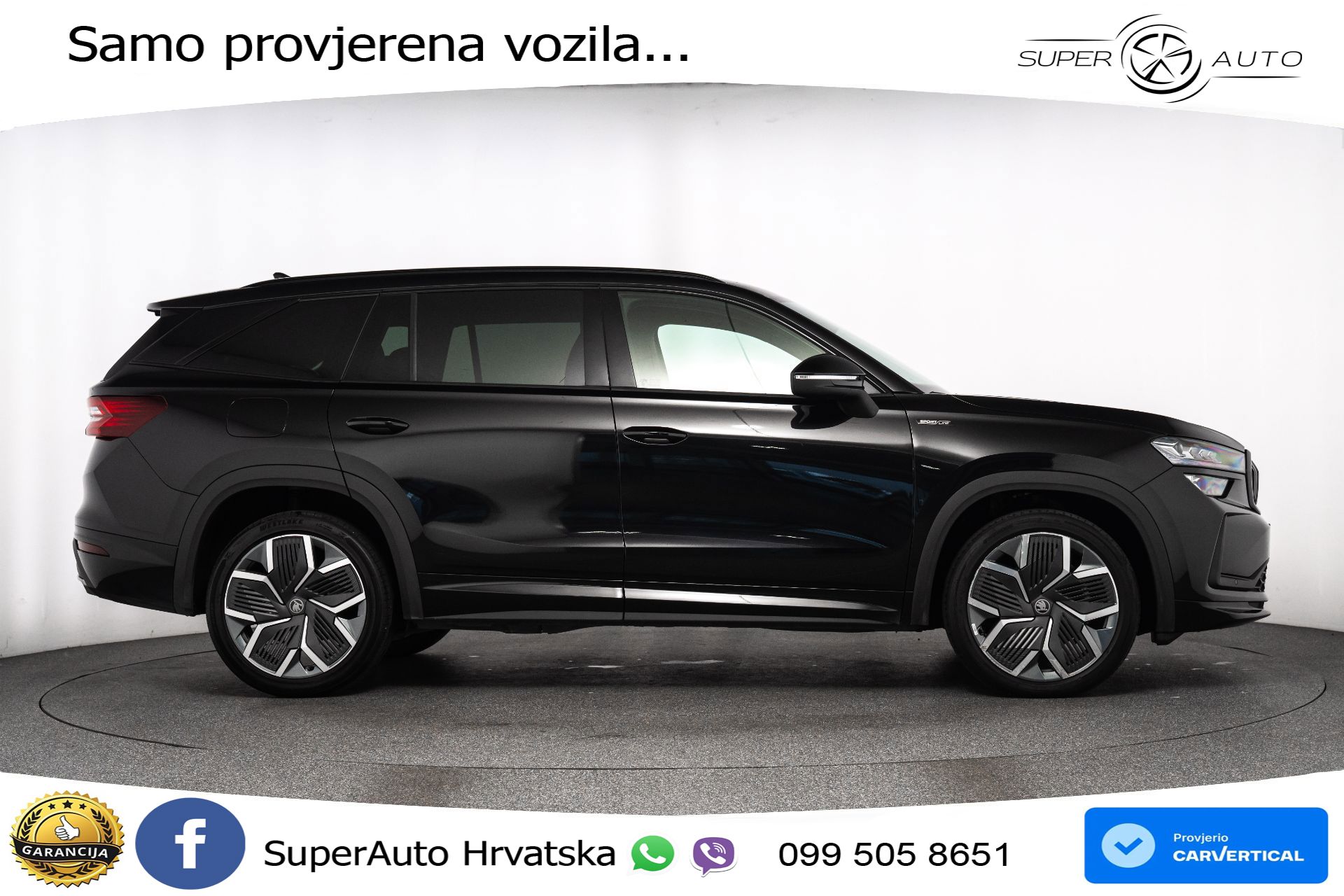 Škoda Kodiaq 2.0 TDI DSG Sportline 150 KS, 7-SJED+KAM+GR SJED+VIRT+NAVI