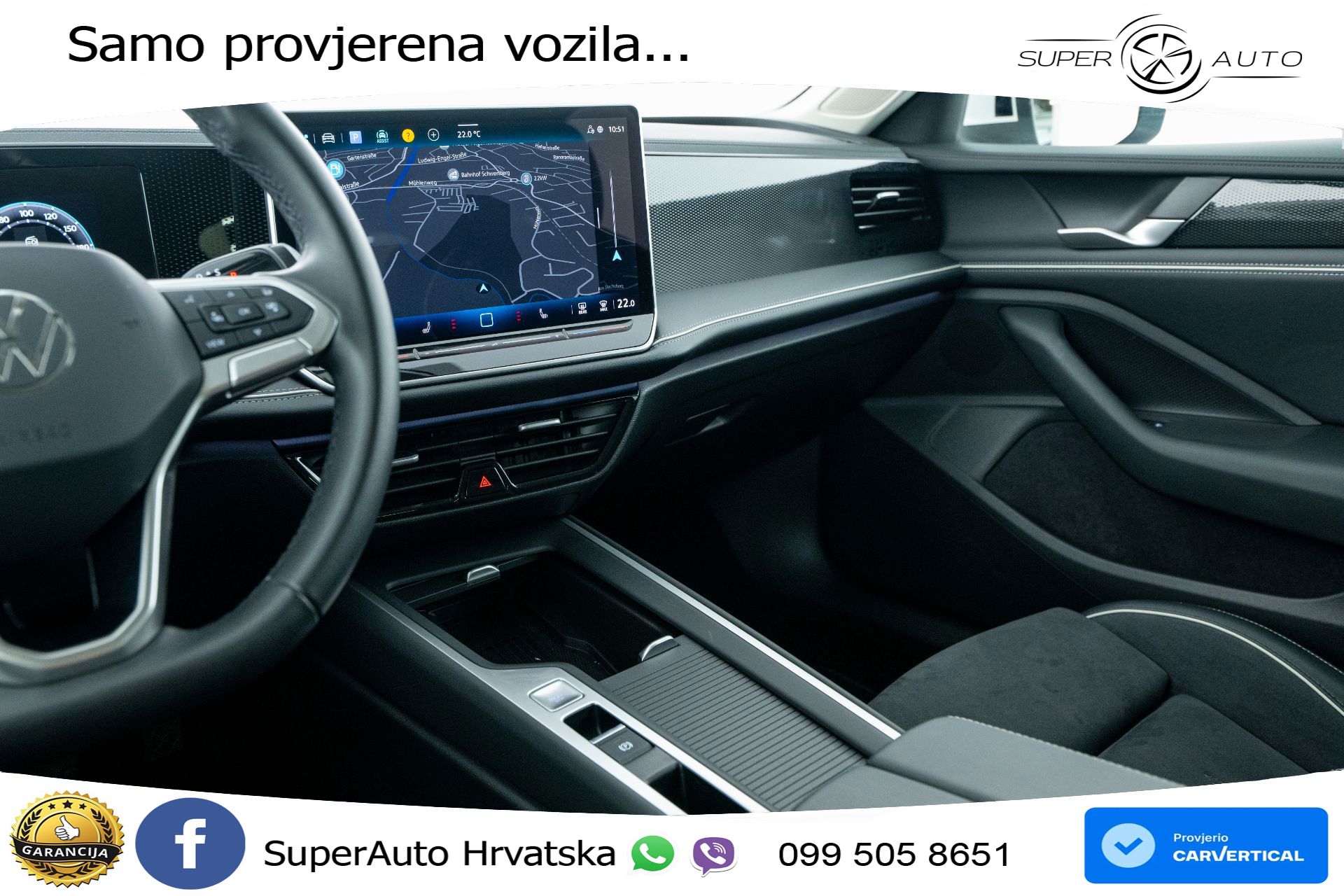 VW Passat Variant 1.5 eTSI DSG Business 150 KS, ACC+360+GR SJED+VIRT+NAVI+MASAŽA