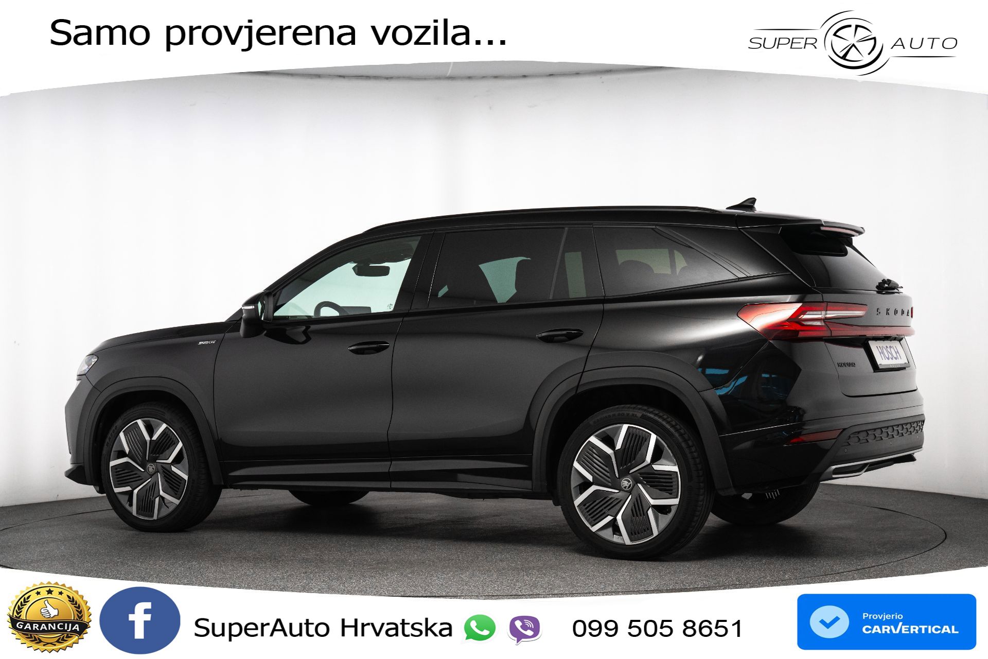 Škoda Kodiaq 2.0 TDI DSG Sportline 150 KS, 7-SJED+KAM+4xGR SJED+VIRT+NAVI