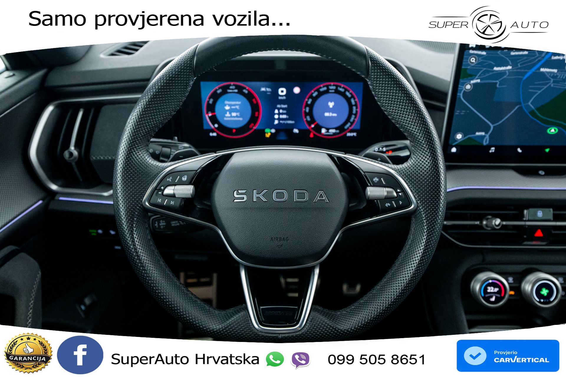 Škoda Kodiaq 2.0 TDI DSG Sportline 150 KS, 7-SJED+KAM+4xGR SJED+VIRT+NAVI