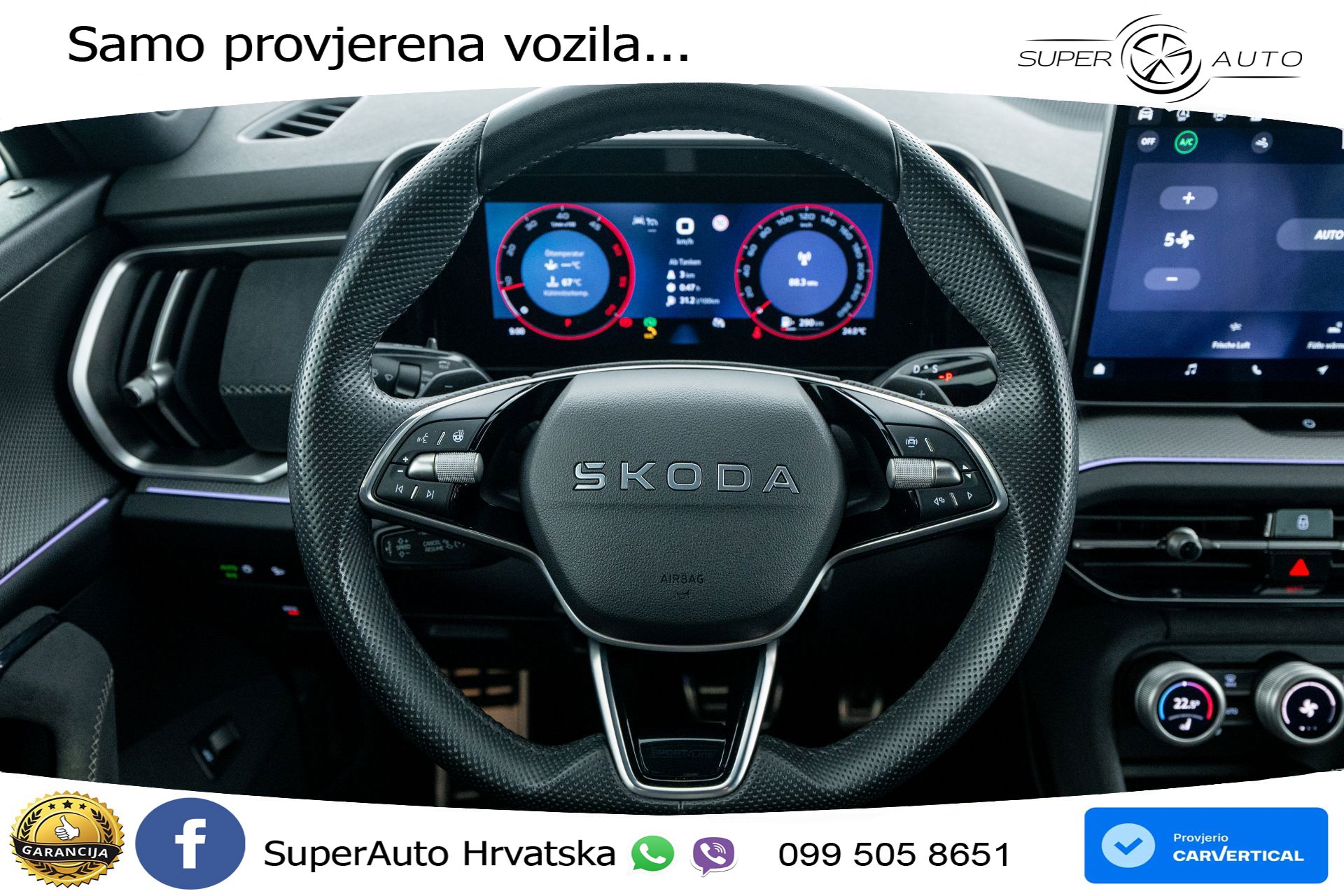 Škoda Kodiaq 2.0 TDI DSG Sportline 150 KS,7-SJED+MATRIX+ACC+4xGR SJED+KAM+VIRT