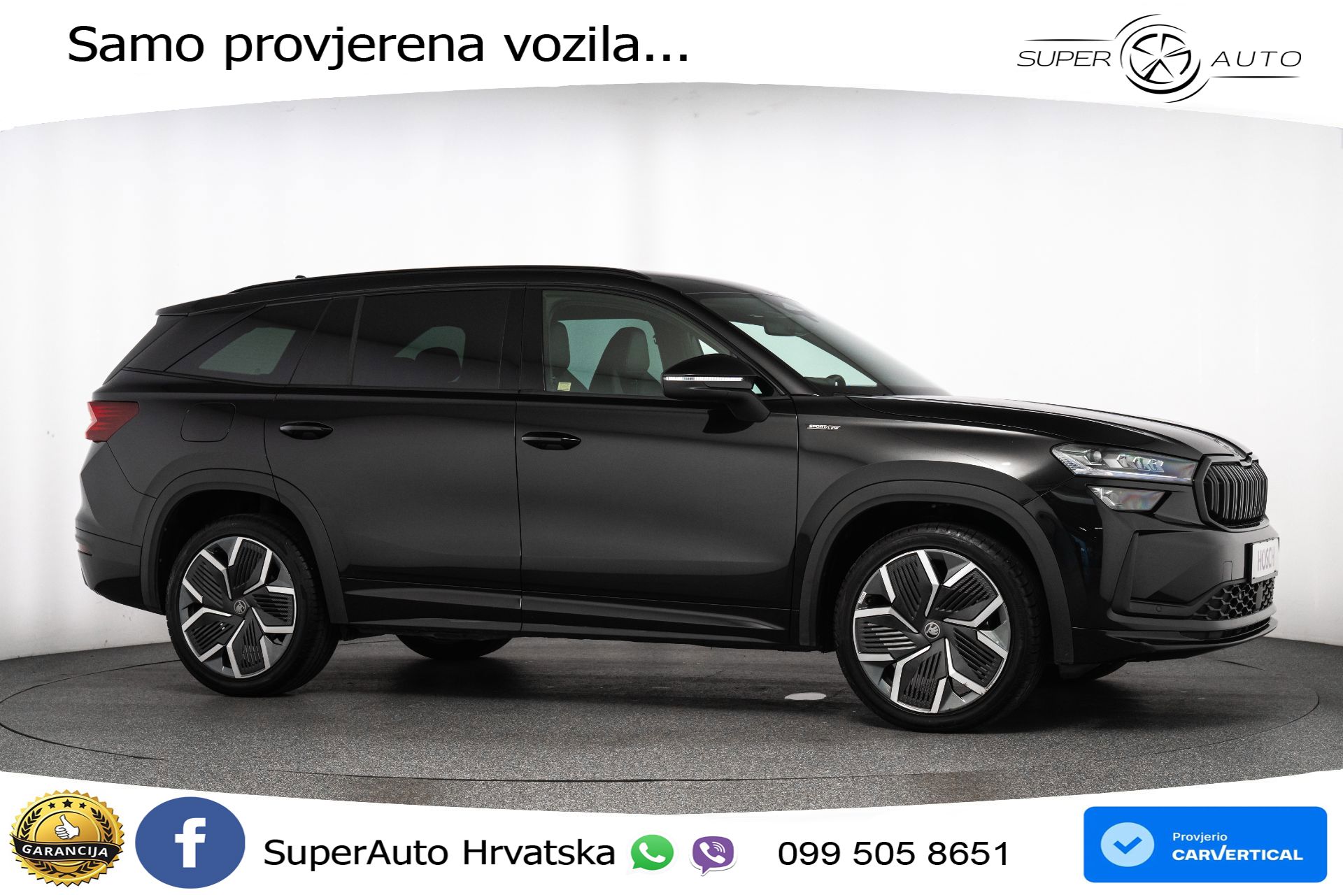 Škoda Kodiaq 2.0 TDI DSG Sportline 150 KS,7-SJED+MATRIX+ACC+4xGR SJED+KAM+VIRT