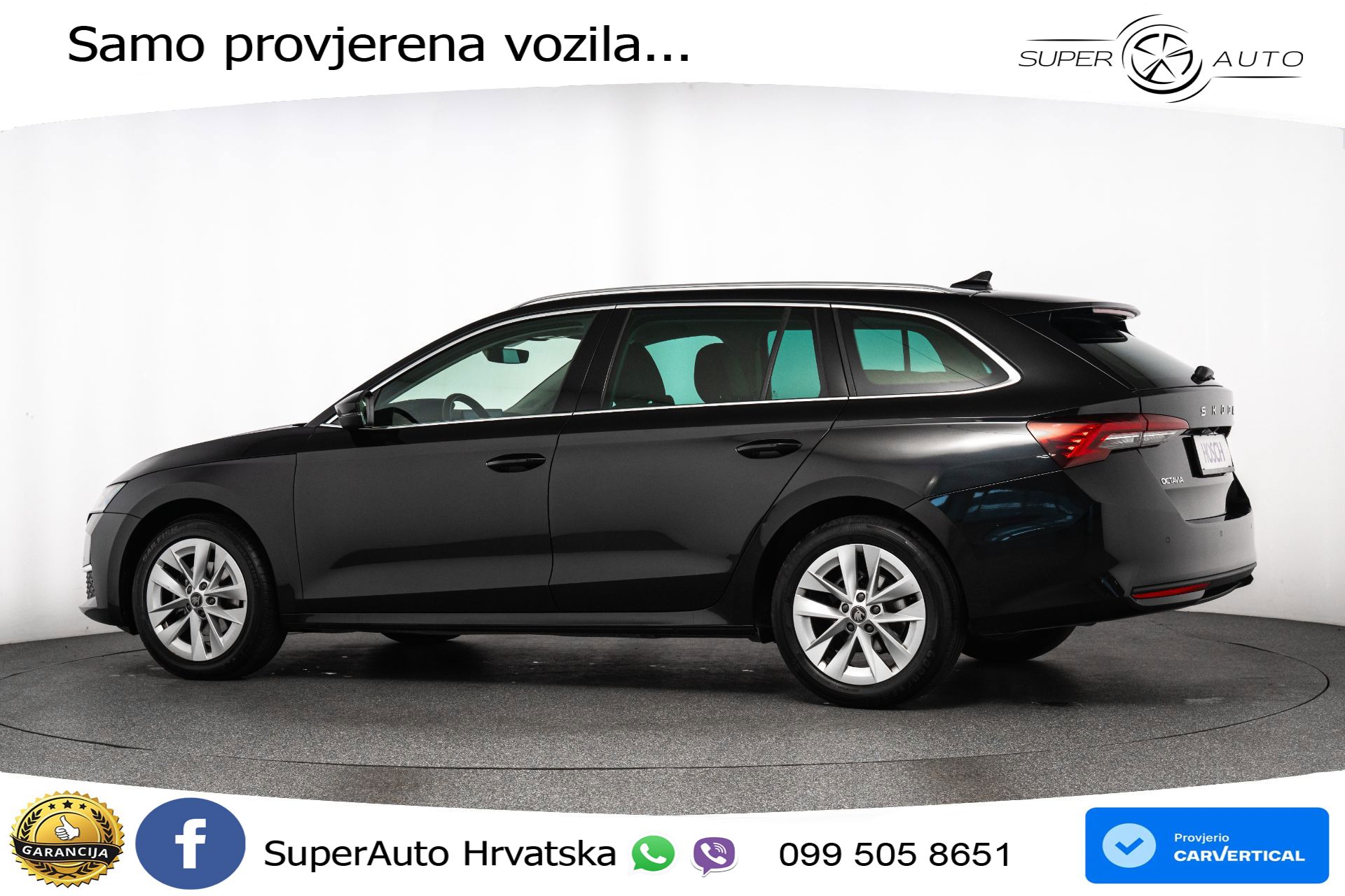 Škoda Octavia Combi 2.0 TDI DSG Selection 150 KS, LED+PANO+4xGR SJED+KAM+PDC