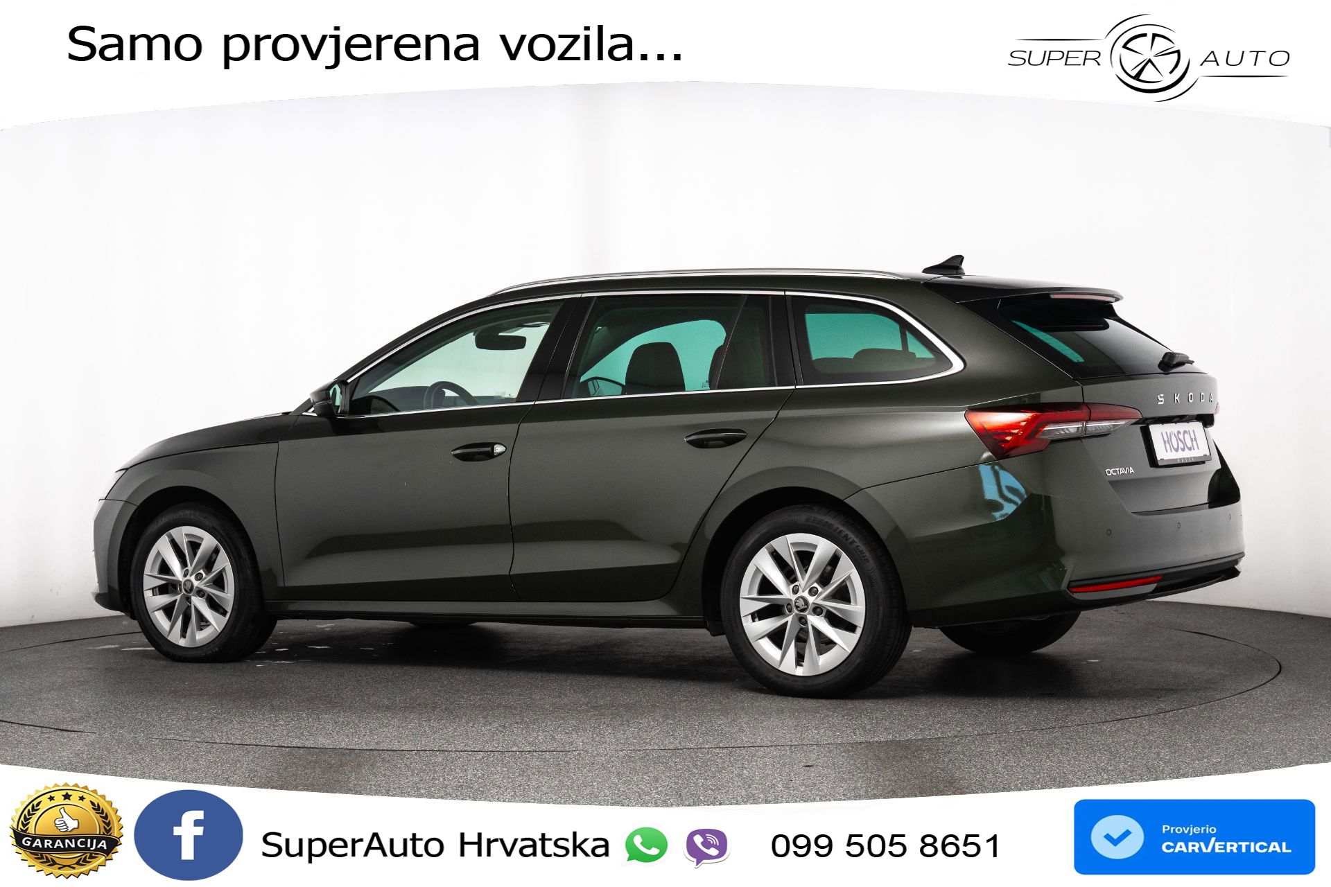 Škoda Octavia Combi 2.0 TDI DSG Selection 150 KS, KAM+4xGR SJED+VIRT+NAVI