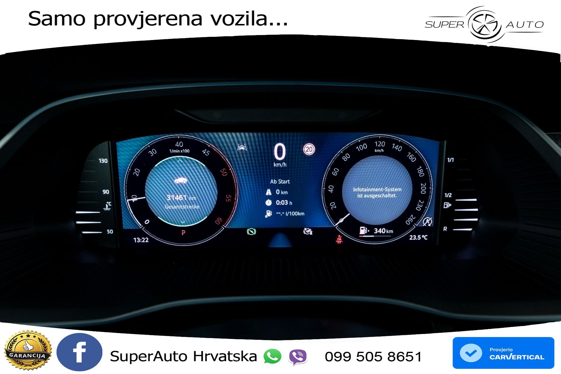 Škoda Octavia Combi 2.0 TDI DSG Selection 150 KS, KAM+4xGR SJED+VIRT+NAVI