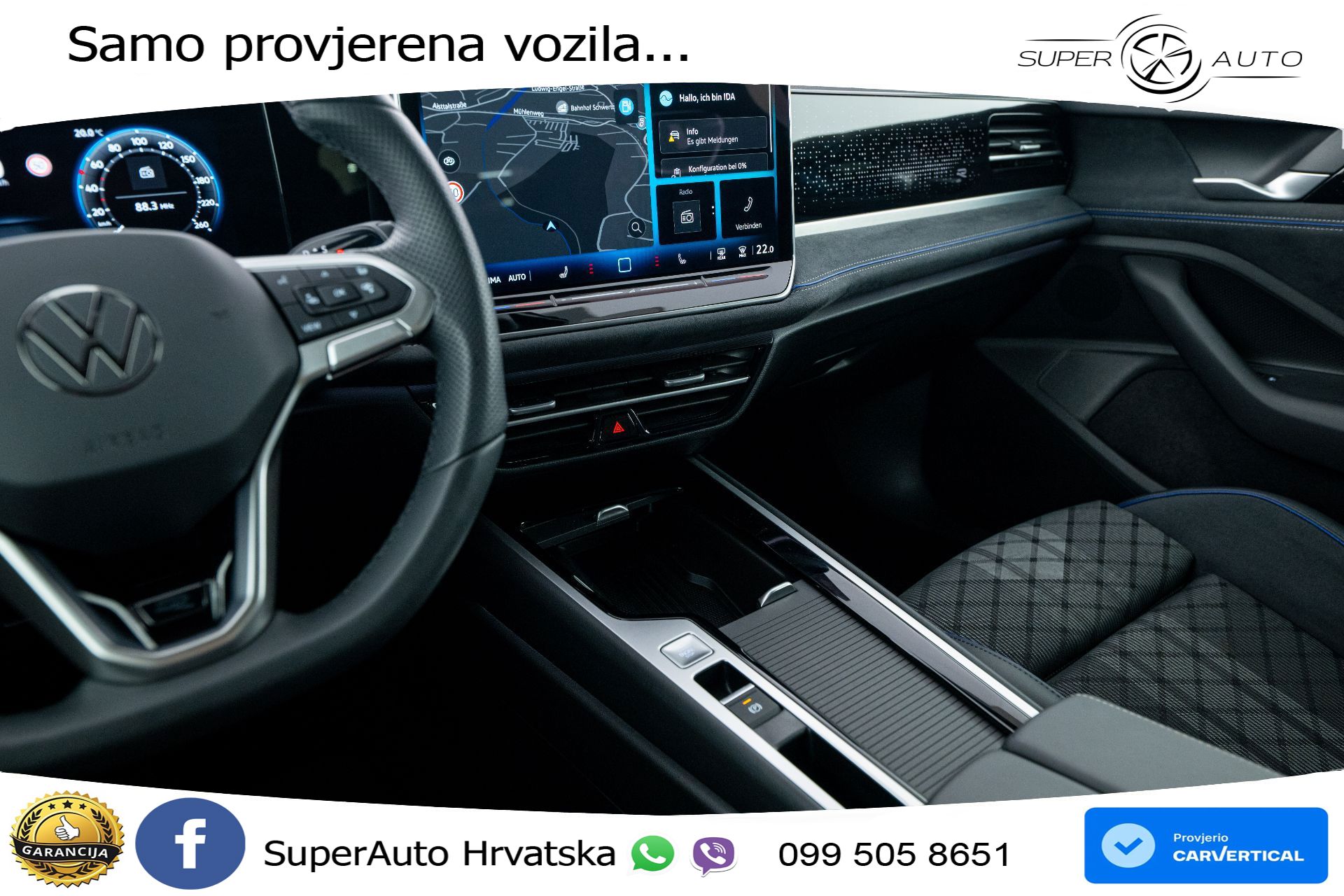 VW Passat Variant 2.0 TDI 4M DSG R-Line 193 KS, ACC+KAM+4xGR SJED+VIRT+MASAŽA