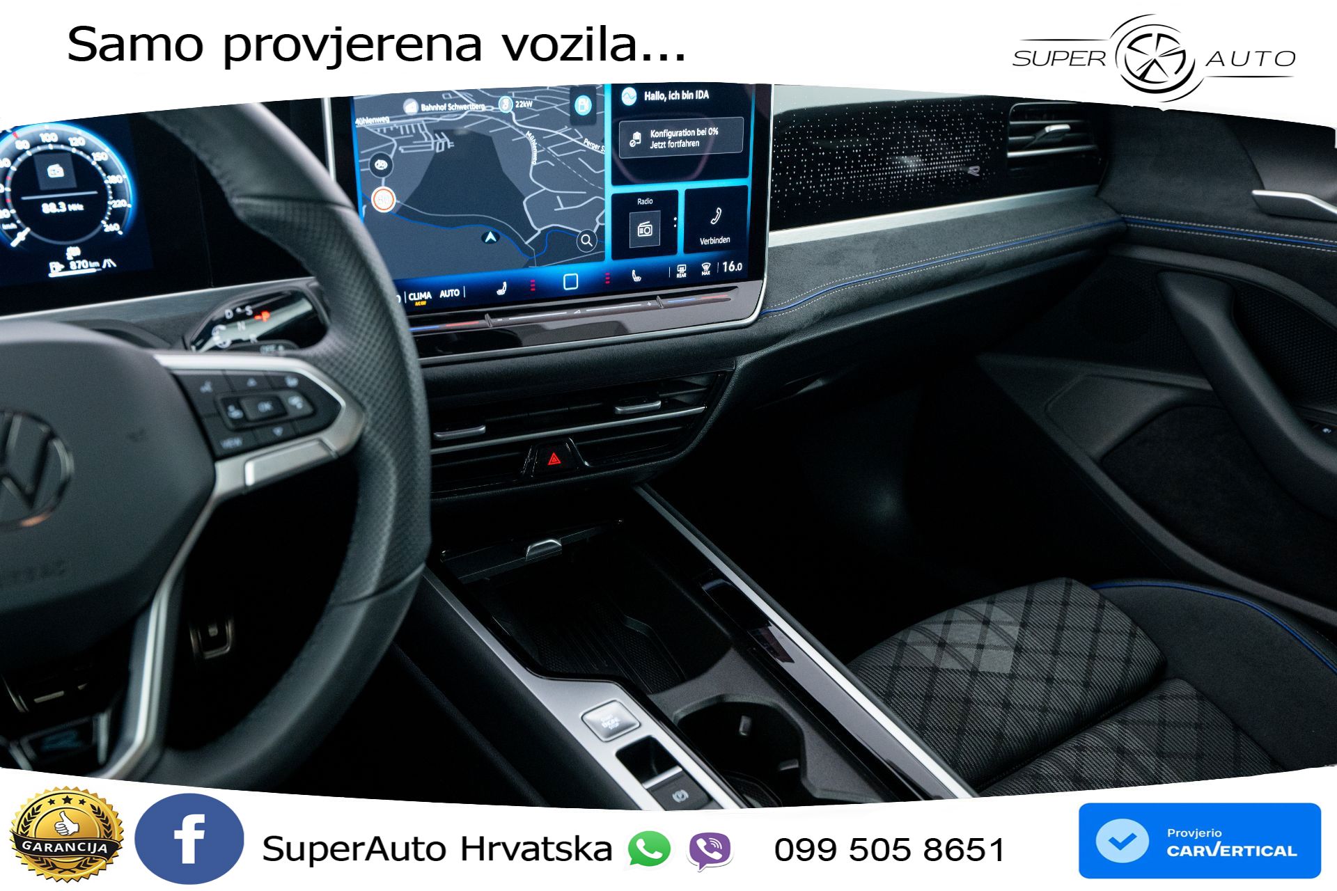 VW Passat Variant 2.0 TDI 4M DSG R-Line 193 KS, ACC+KAM+4xGR SJED+VIRT+MASAŽA