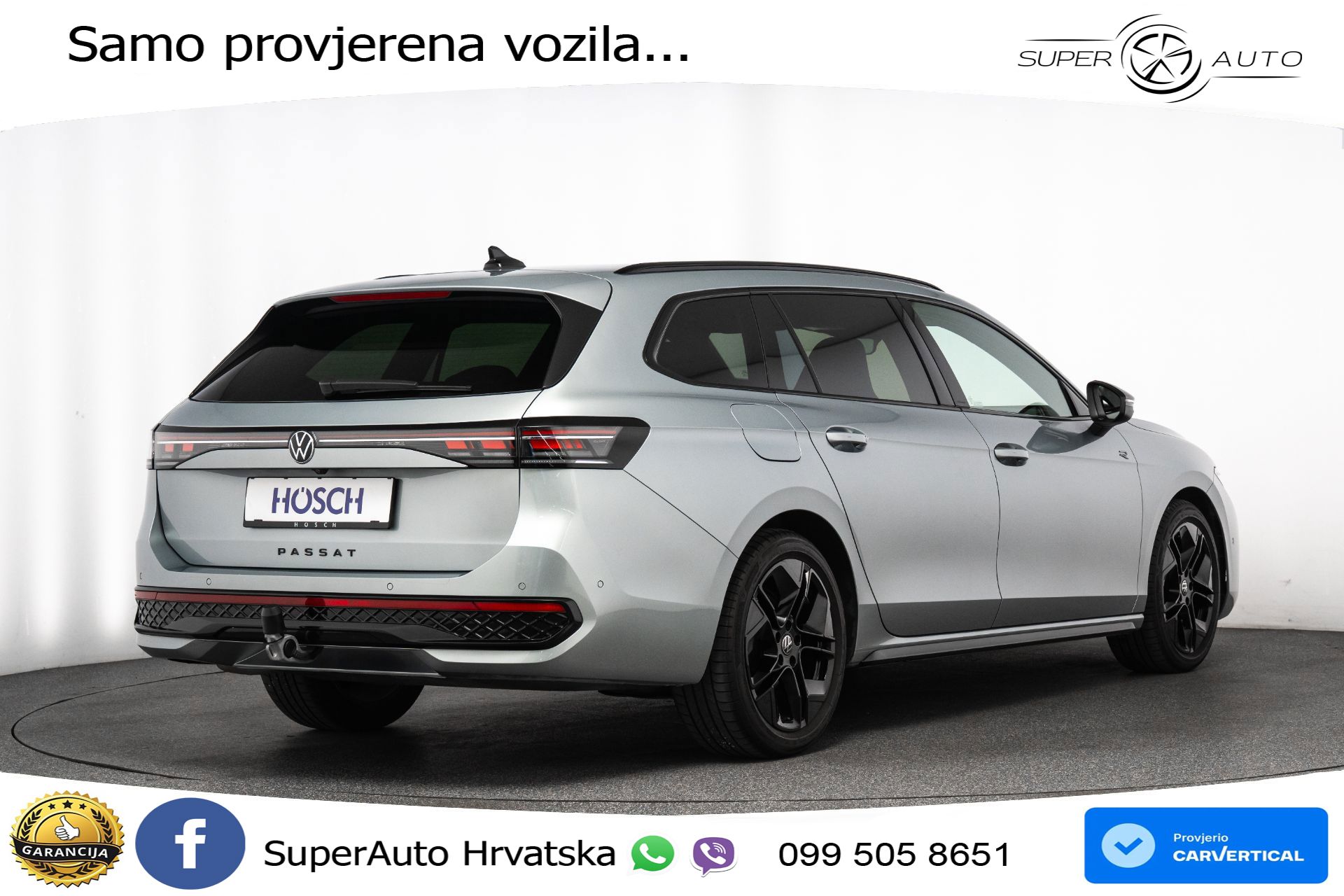 VW Passat Variant 2.0 TDI 4M DSG R-Line 193 KS, ACC+KAM+4xGR SJED+VIRT+MASAŽA
