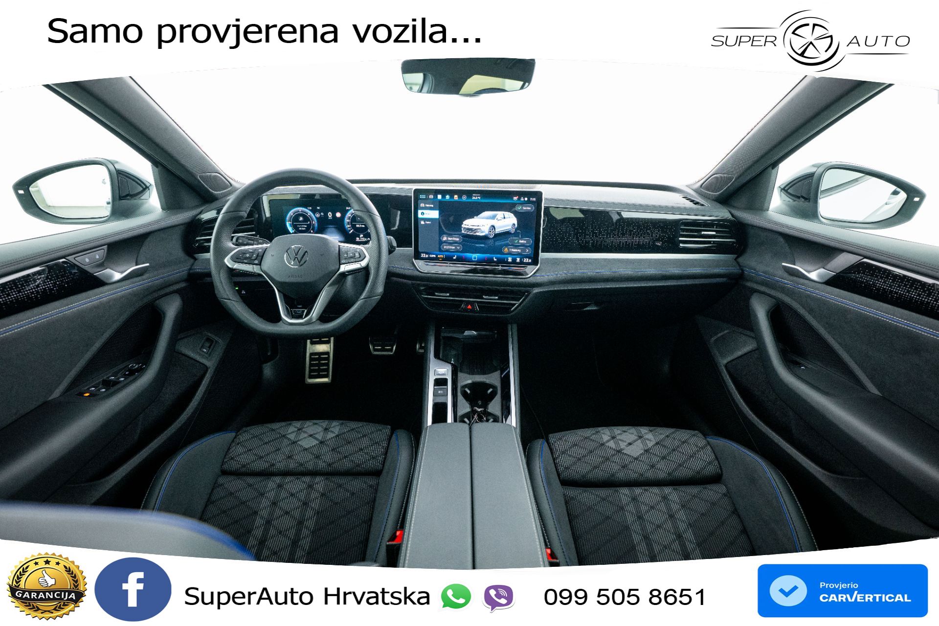 VW Passat Variant 2.0 TDI 4M DSG R-Line 193 KS, ACC+KAM+4xGR SJED+VIRT+MASAŽA