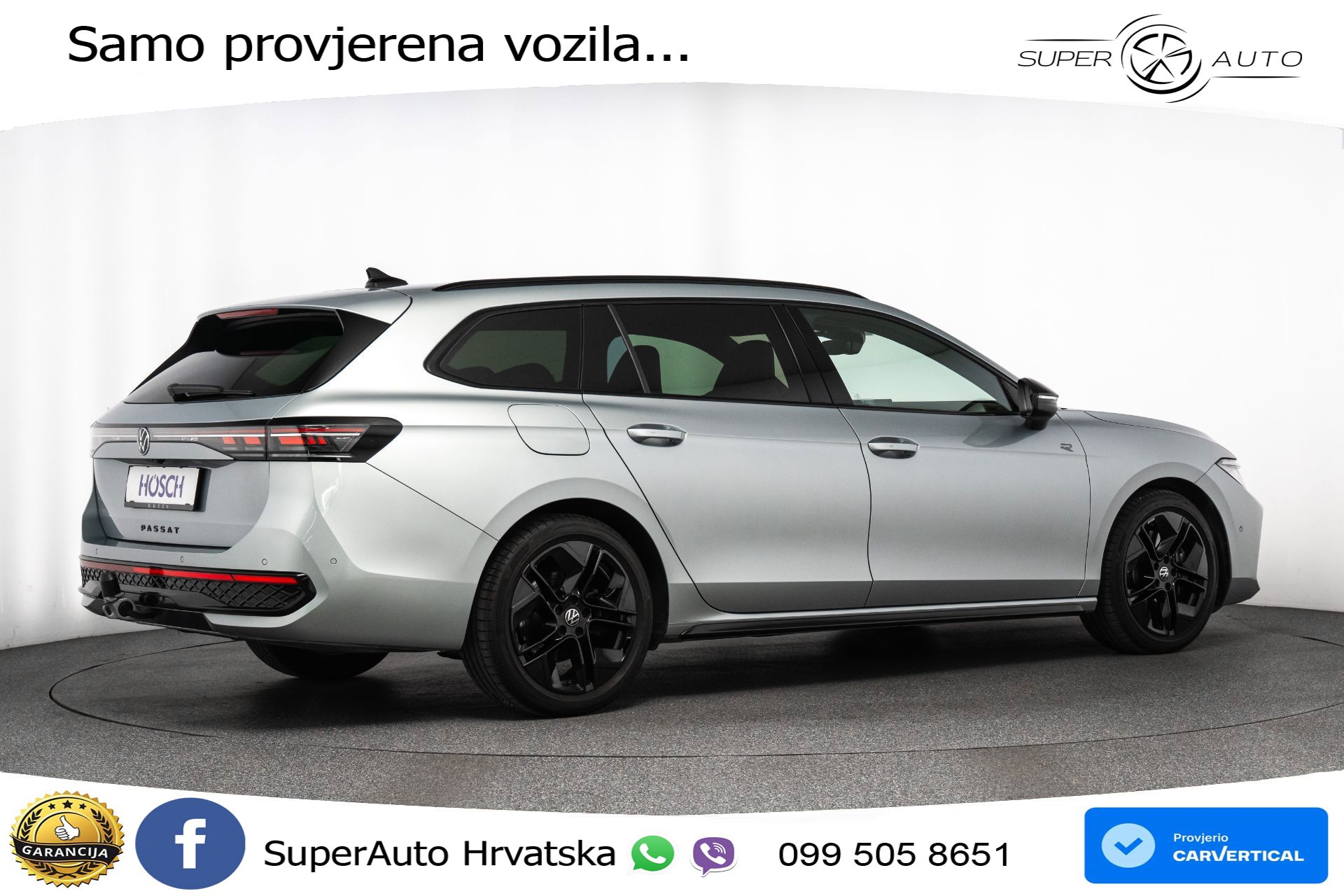 VW Passat Variant 2.0 TDI 4M DSG R-Line 193 KS, ACC+KAM+4xGR SJED+VIRT+MASAŽA