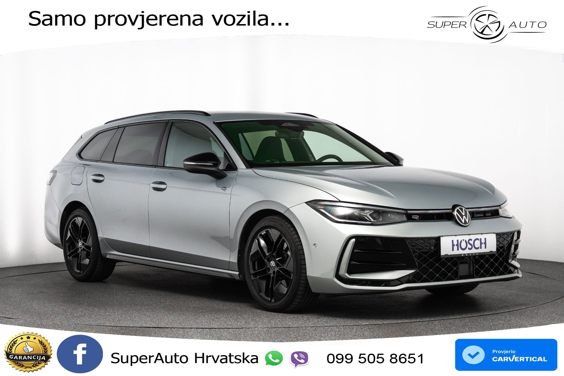VW Passat Variant 2.0 TDI 4M DSG R-Line 193 KS, ACC+KAM+4xGR SJED+VIRT+MASAŽA