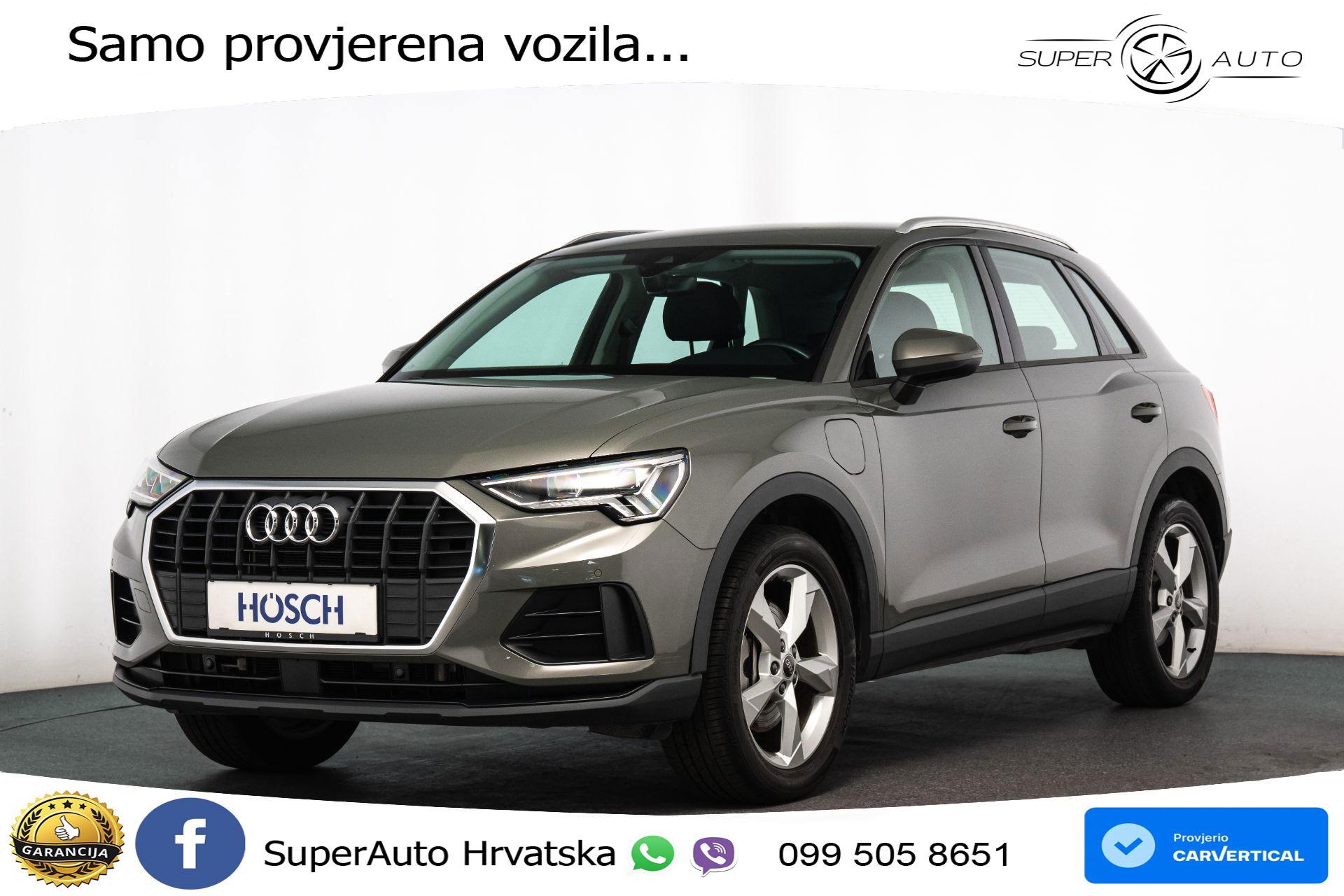 Audi Q3 45 TFSIe S tronic 245 KS, ACC+NAVI+VIRT