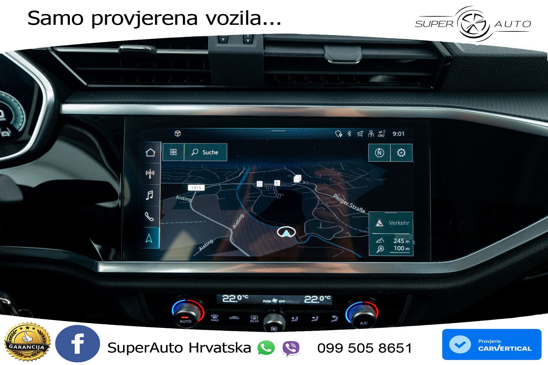 Audi Q3 45 TFSIe S tronic 245 KS, ACC+NAVI+VIRT
