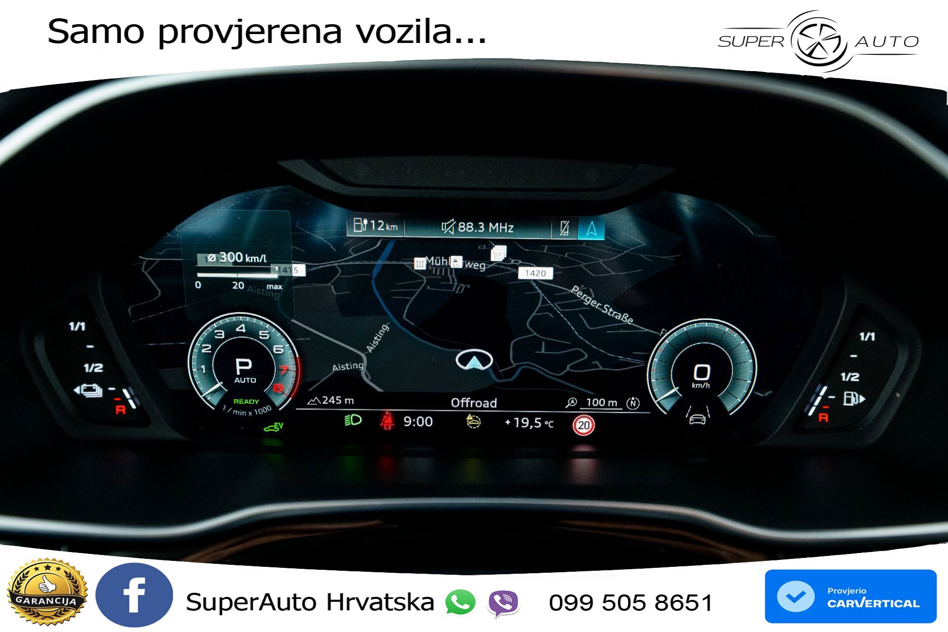 Audi Q3 45 TFSIe S tronic 245 KS, ACC+NAVI+VIRT