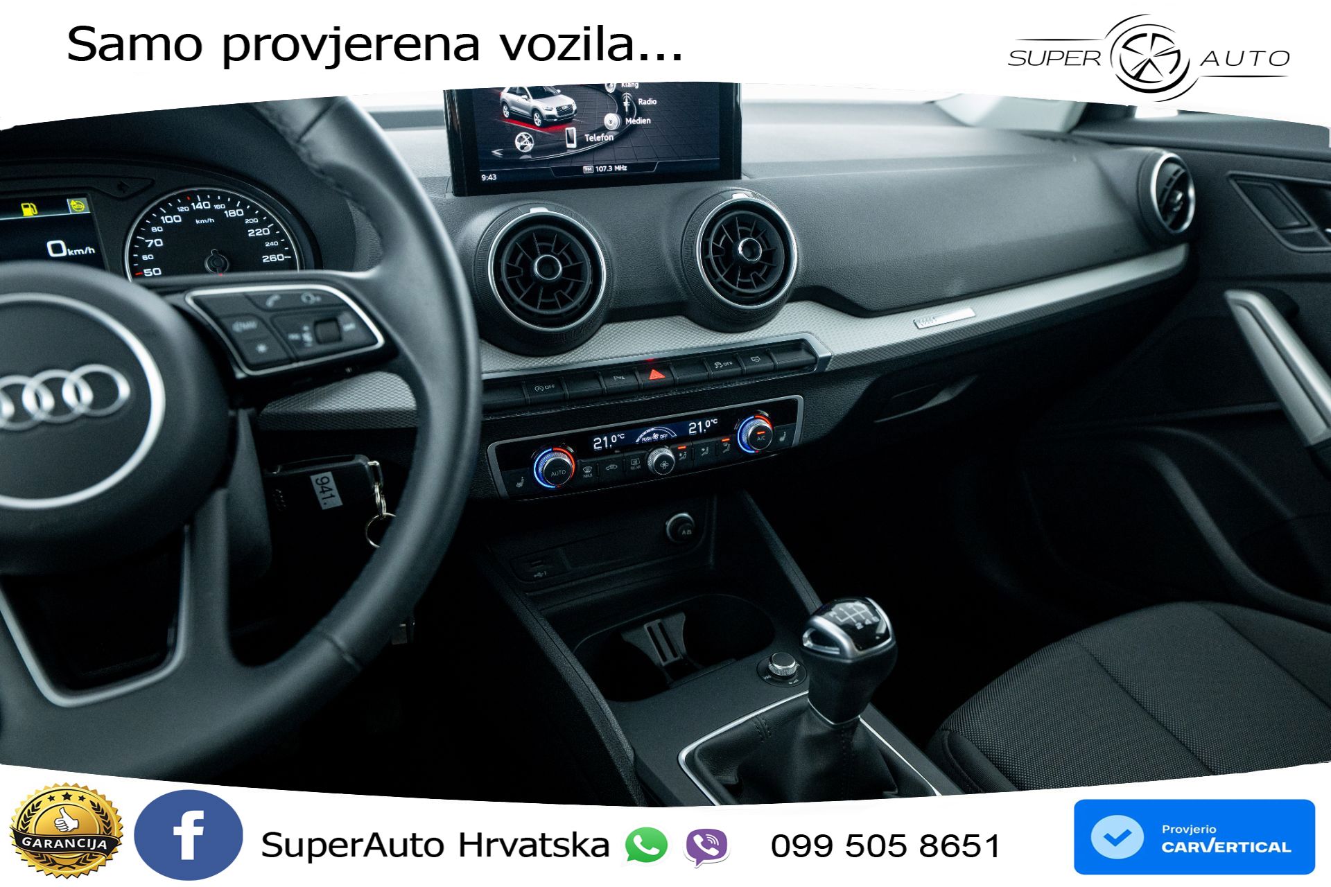 Audi Q2 30 TFSI 110 KS, KAM+GR SJED+PARK