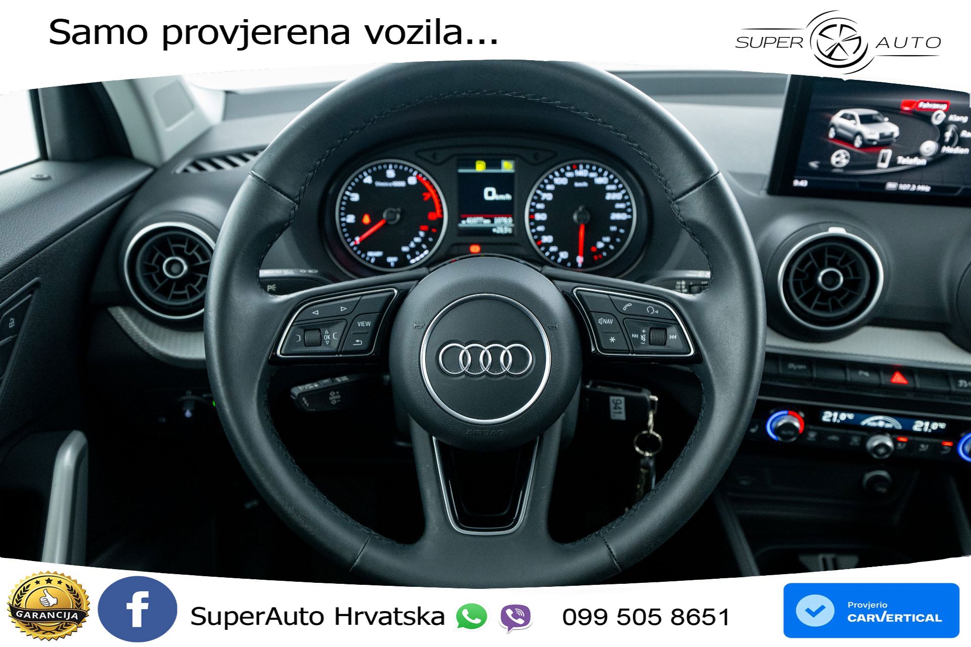 Audi Q2 30 TFSI 110 KS, KAM+GR SJED+PARK