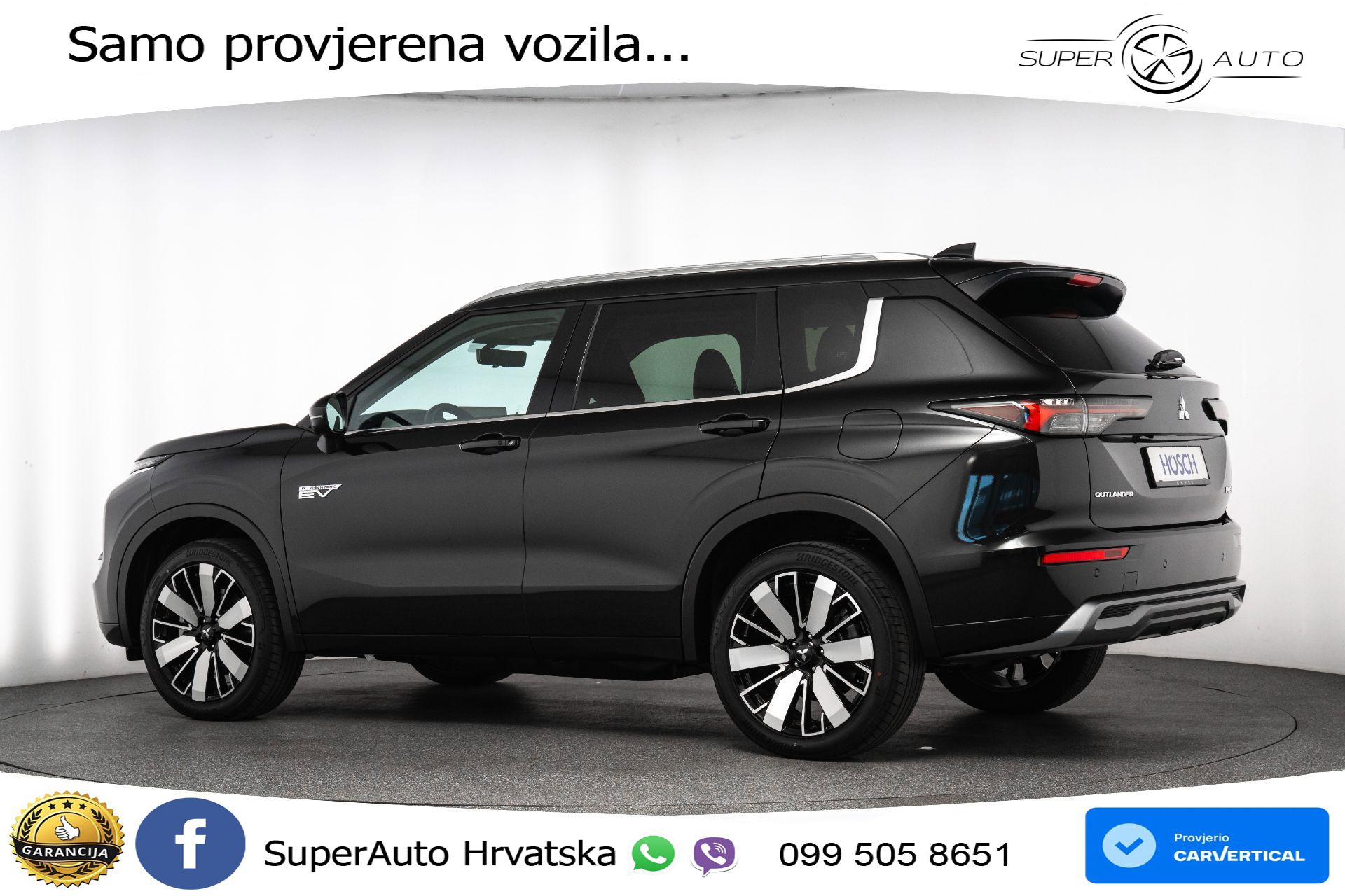 NOVO Mitsubishi Outlander 2.4 MIVEC 4WD Aut. Diamond 306 KS, 360+4xGR SJED+PANO