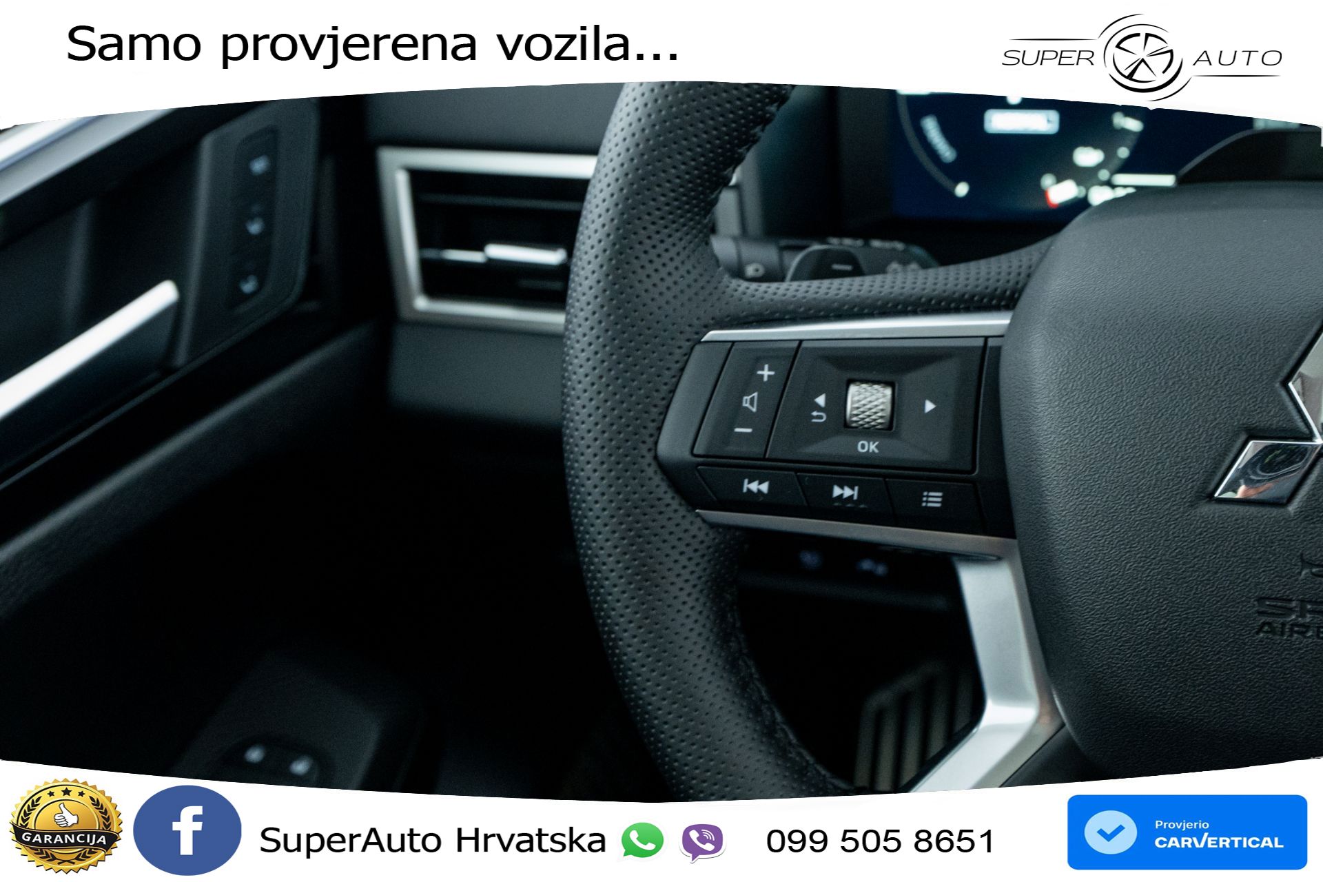 NOVO Mitsubishi Outlander 2.4 MIVEC 4WD Aut. Diamond 306 KS, 360+4xGR SJED+PANO