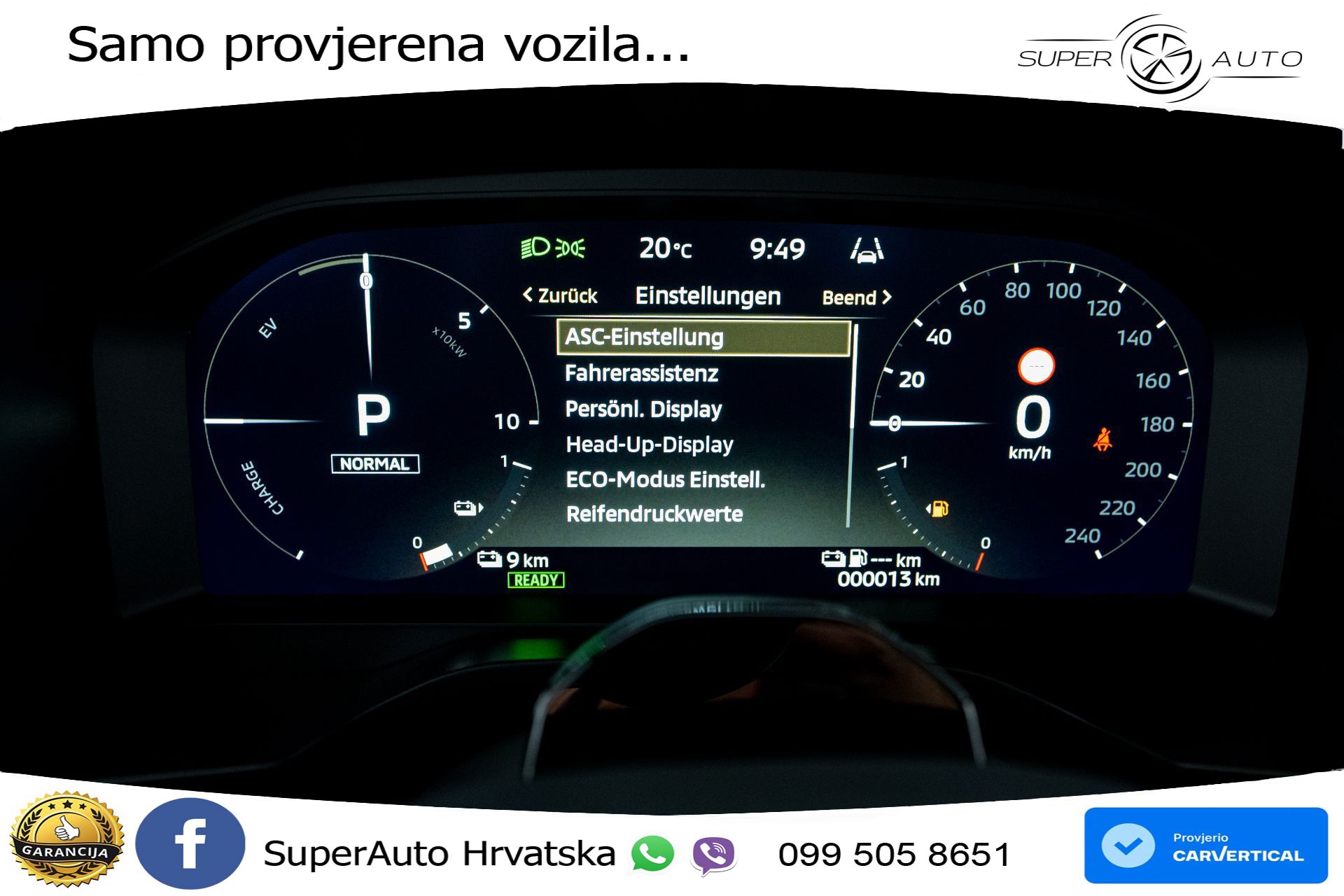 NOVO Mitsubishi Outlander 2.4 MIVEC 4WD Aut. Diamond 306 KS, 360+4xGR SJED+PANO