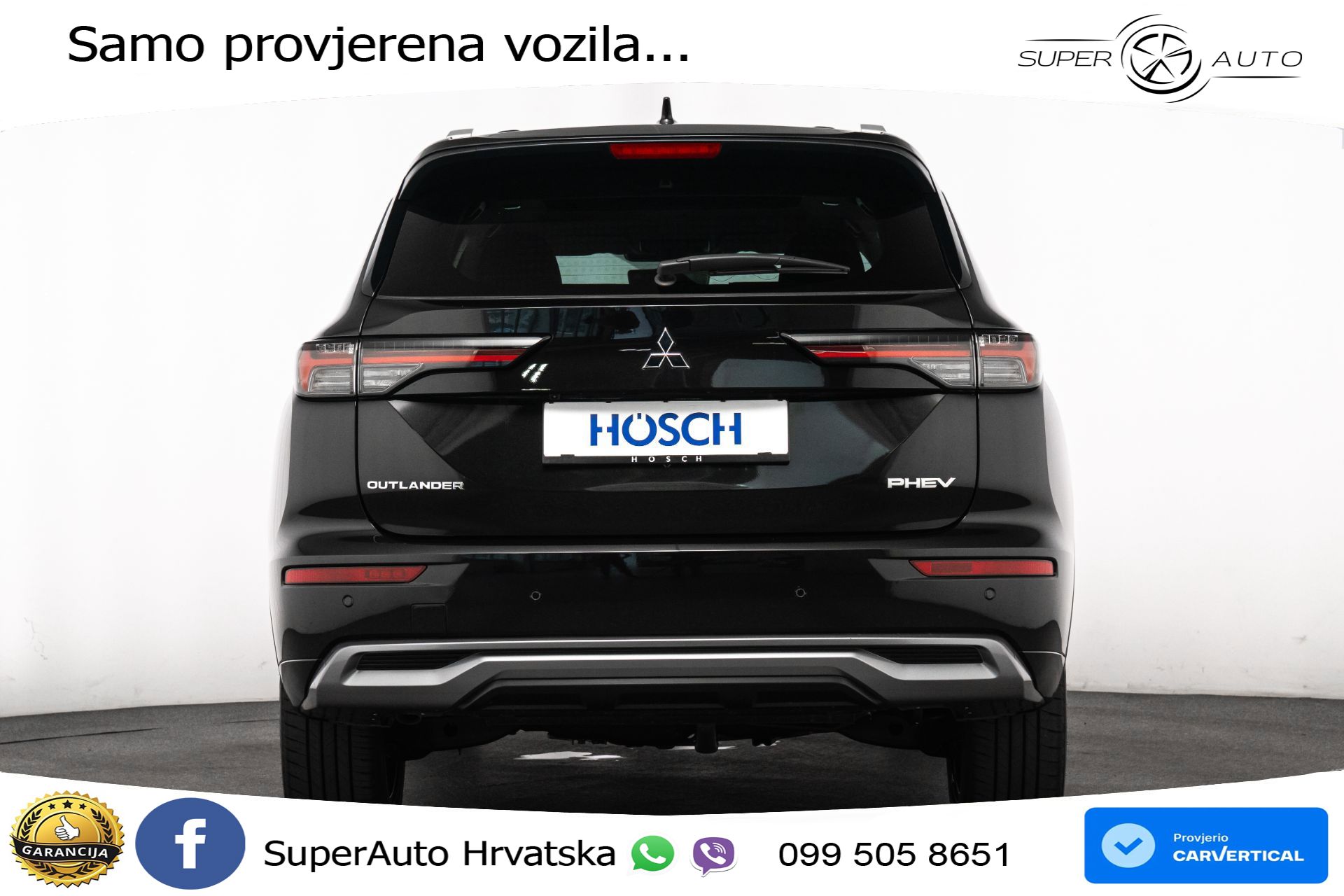Mitsubishi Outlander 2.4 MIVEC 4WD Aut. Diamond 306 KS, ACC+360+4xGR SJED+PANO