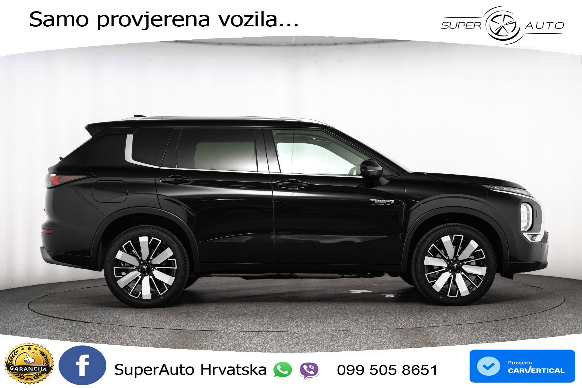 Mitsubishi Outlander 2.4 MIVEC 4WD Aut. Diamond 306 KS, ACC+360+4xGR SJED+PANO