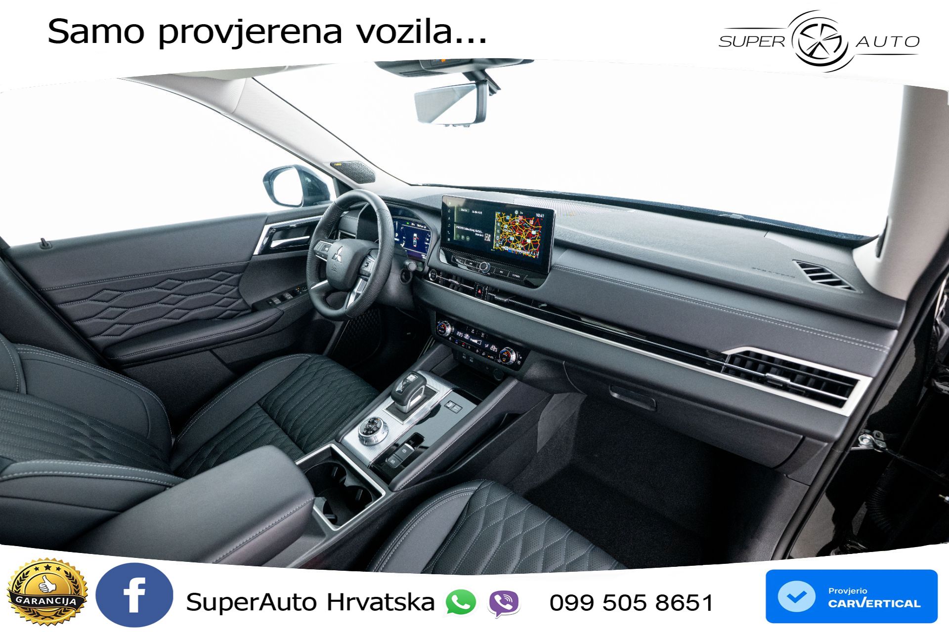 Mitsubishi Outlander 2.4 MIVEC 4WD Aut. Diamond 306 KS, ACC+360+4xGR SJED+PANO