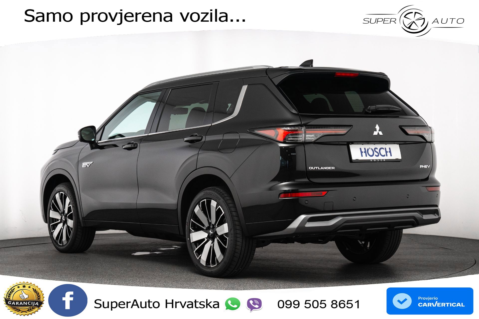 Mitsubishi Outlander 2.4 MIVEC 4WD Aut. Diamond 306 KS, ACC+360+4xGR SJED+PANO