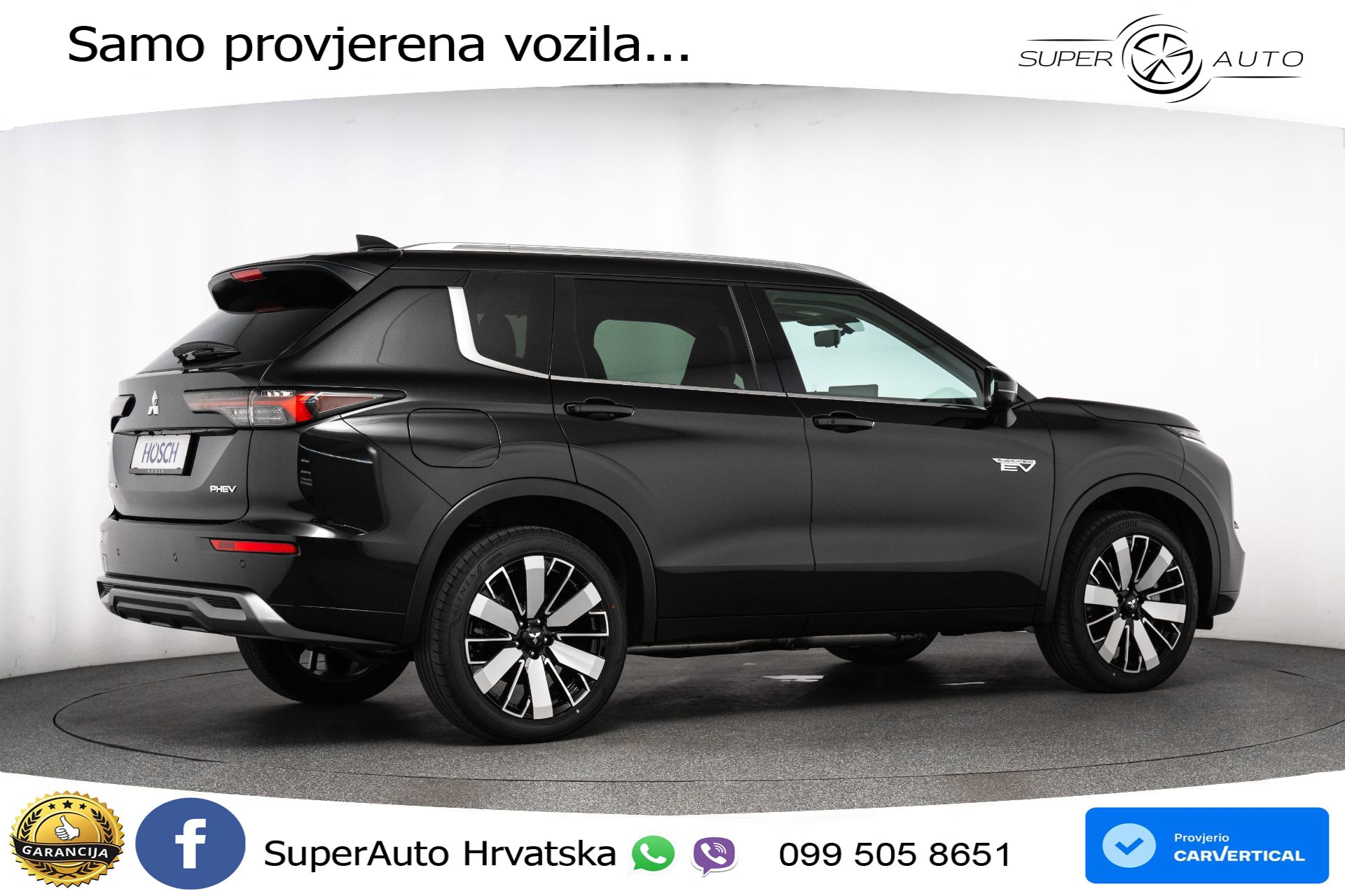 Mitsubishi Outlander 2.4 MIVEC 4WD Aut. Diamond 306 KS, ACC+360+4xGR SJED+PANO