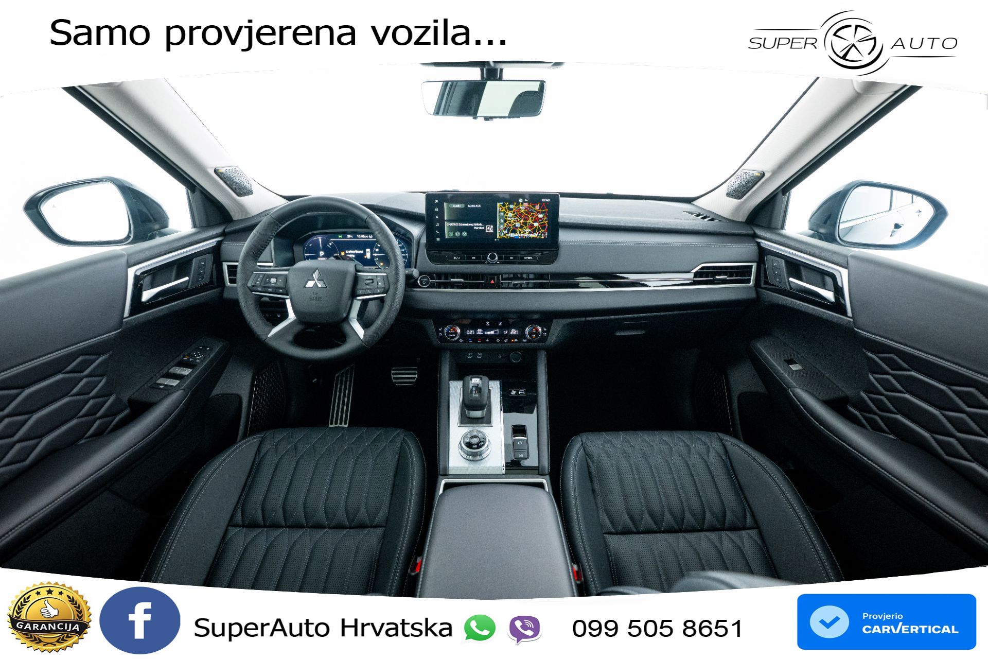 Mitsubishi Outlander 2.4 MIVEC 4WD Aut. Diamond 306 KS, ACC+360+4xGR SJED+PANO