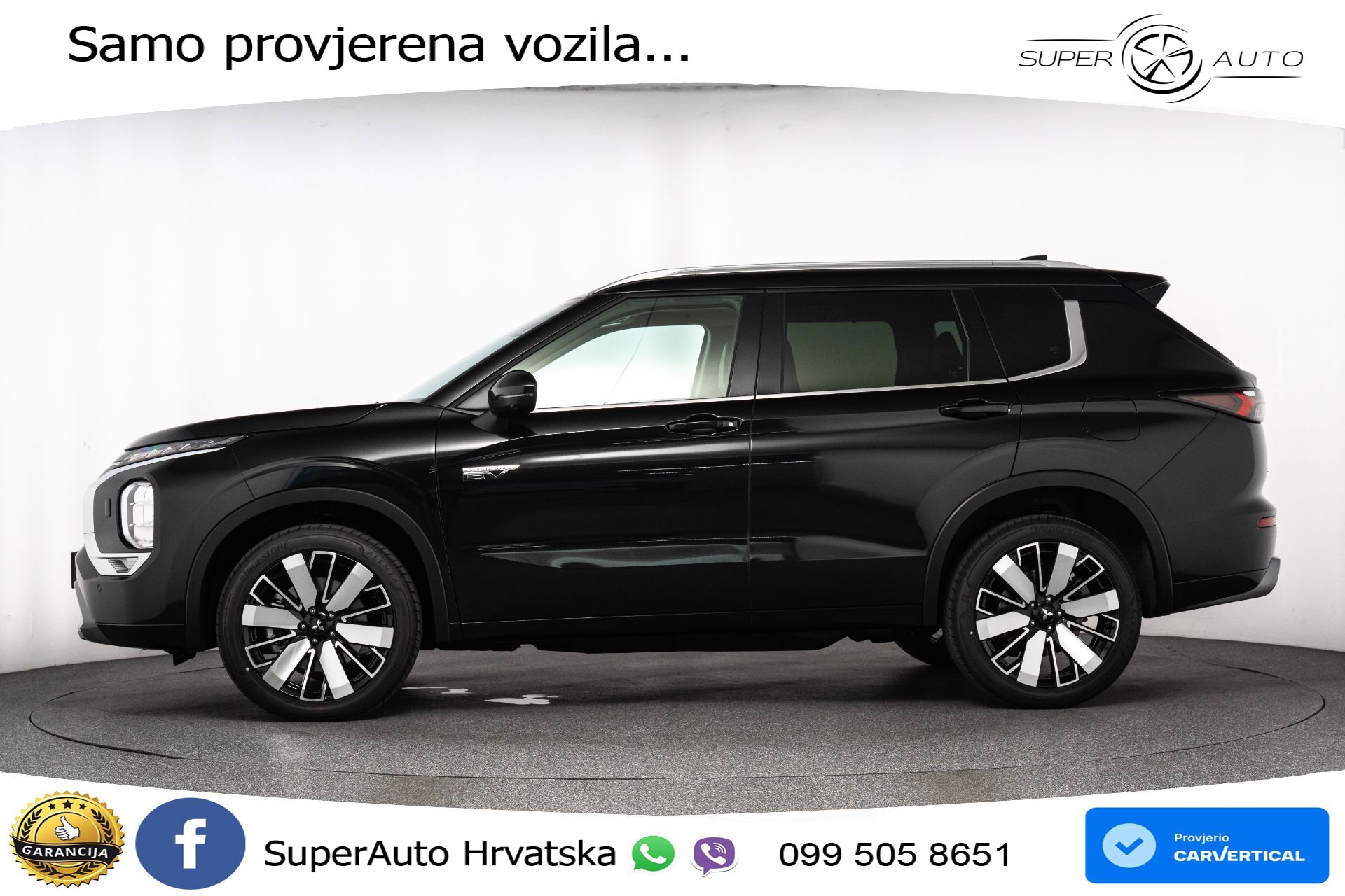 Mitsubishi Outlander 2.4 MIVEC 4WD Aut. Diamond 306 KS, ACC+360+4xGR SJED+PANO