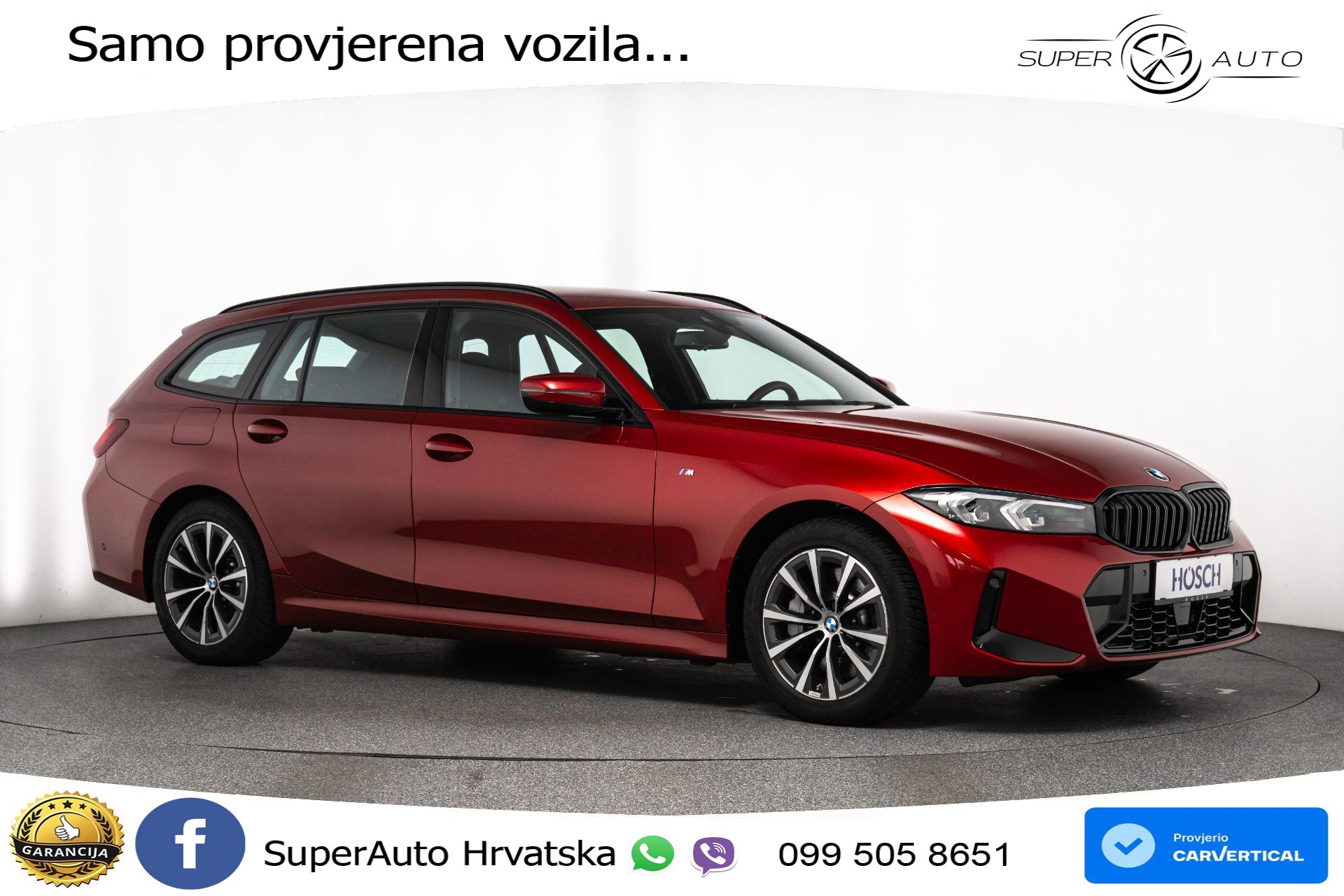 BMW 330i Touring xDrive Aut. M Sport 245 KS, ACC+KAM+GR SJED+VIRT+PARK