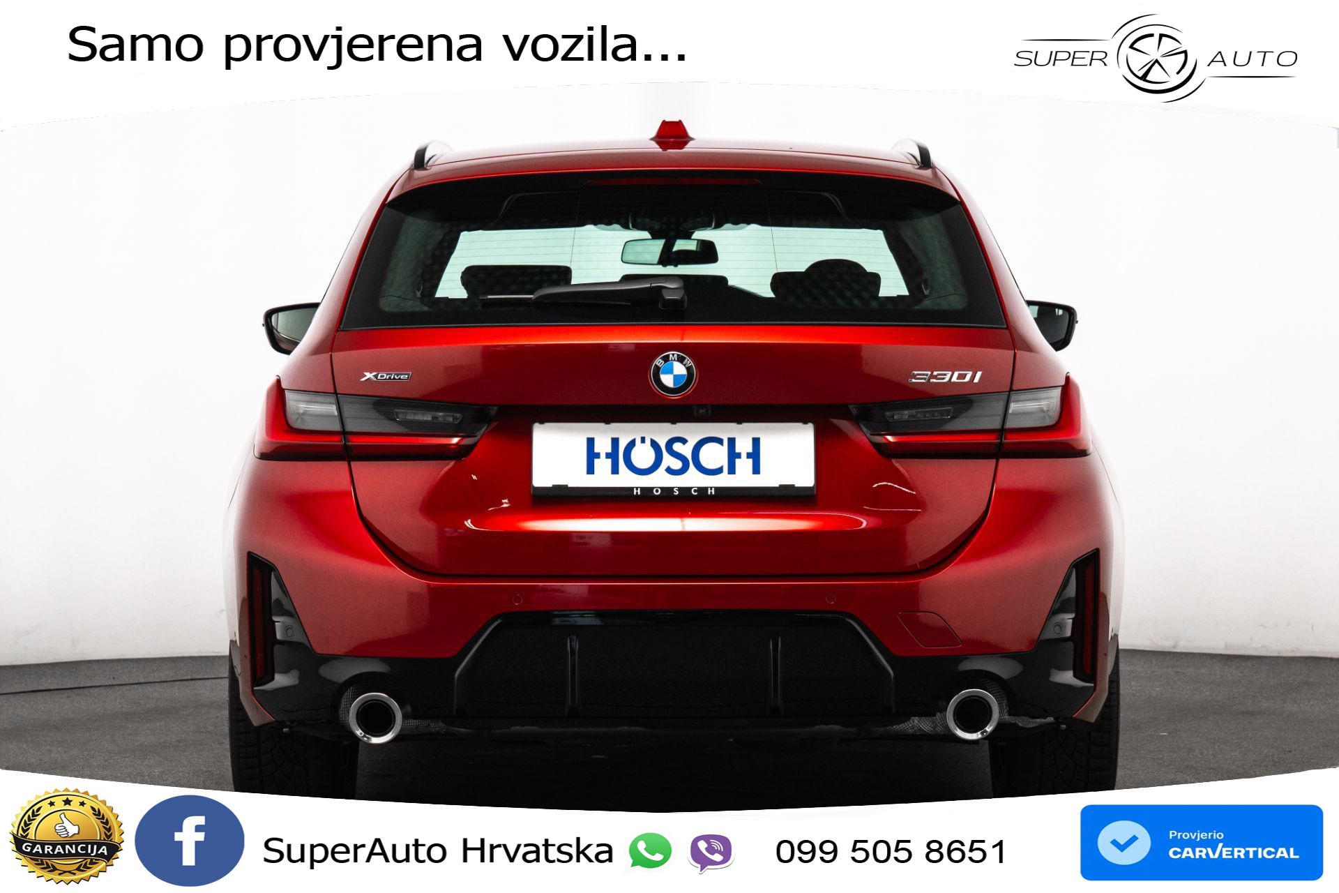BMW 330i Touring xDrive Aut. M Sport 245 KS, ACC+KAM+GR SJED+VIRT+PARK