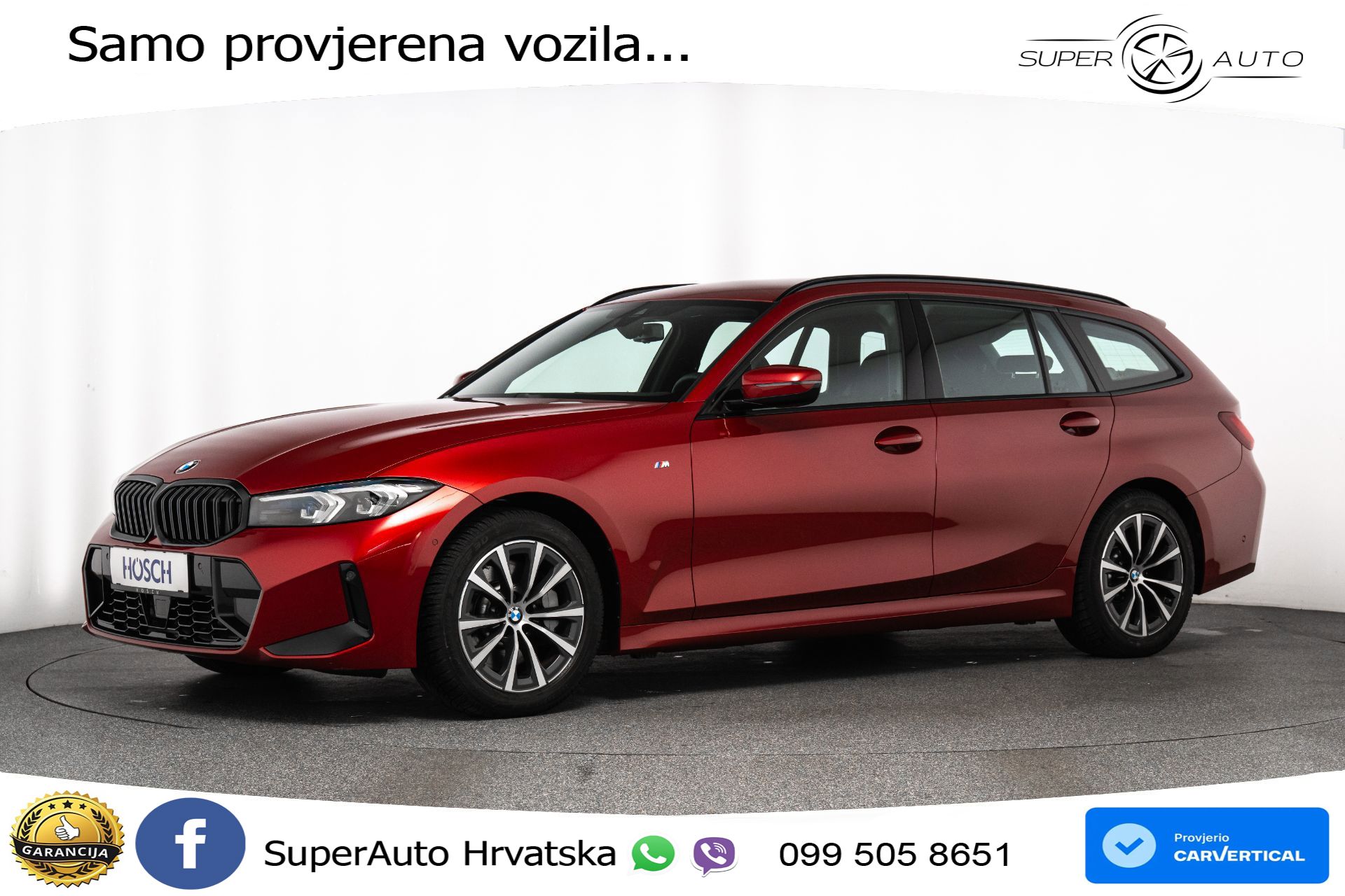 BMW 330i Touring xDrive Aut. M Sport 245 KS, ACC+KAM+GR SJED+VIRT+PARK