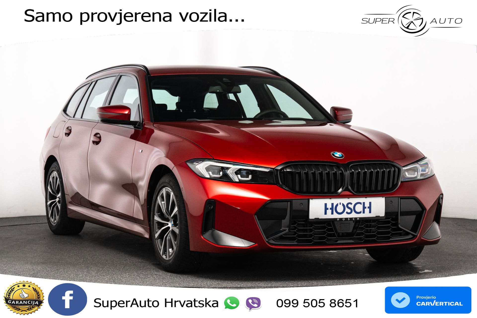 BMW 330i Touring xDrive Aut. M Sport 245 KS, ACC+KAM+GR SJED+VIRT+PARK