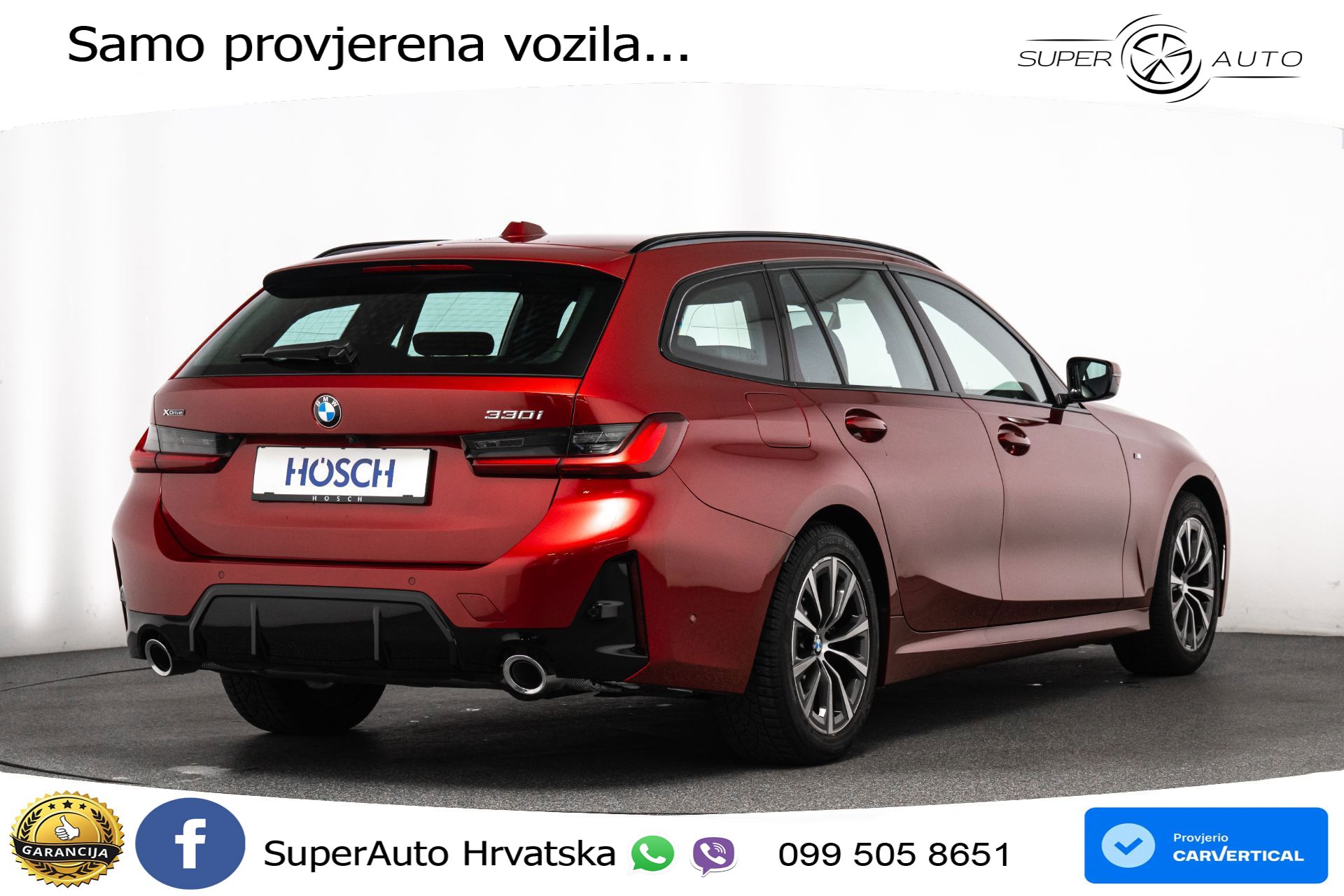BMW 330i Touring xDrive Aut. M Sport 245 KS, ACC+KAM+GR SJED+VIRT+PARK